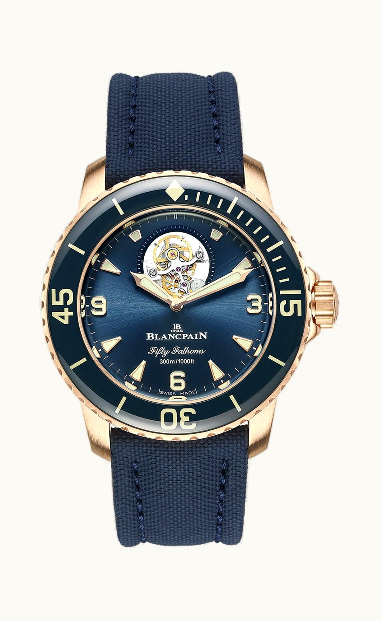 Blancpain Fifty Fathoms Tourbillon 8 Jours 45mm - Red Gold - Automatic Winding