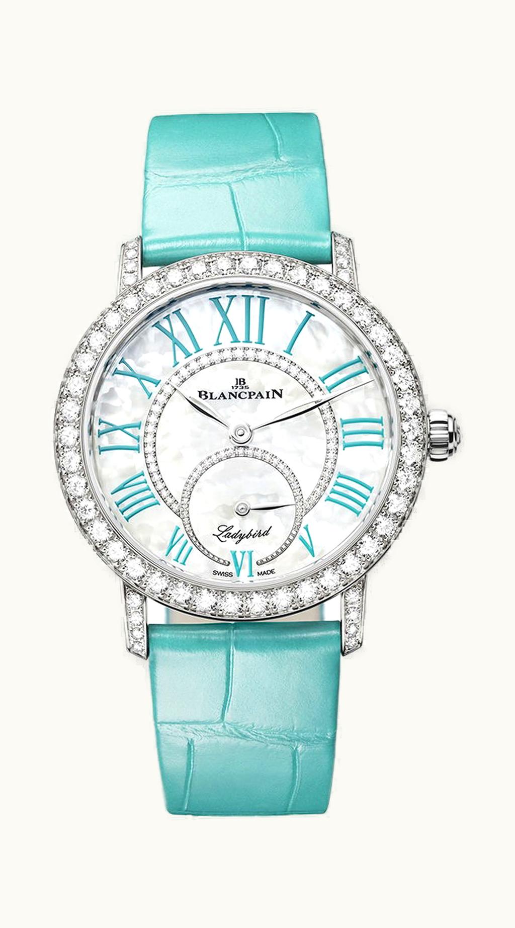 Blancpain Ladybird Colors 34.90mm - White Gold - Automatic Winding