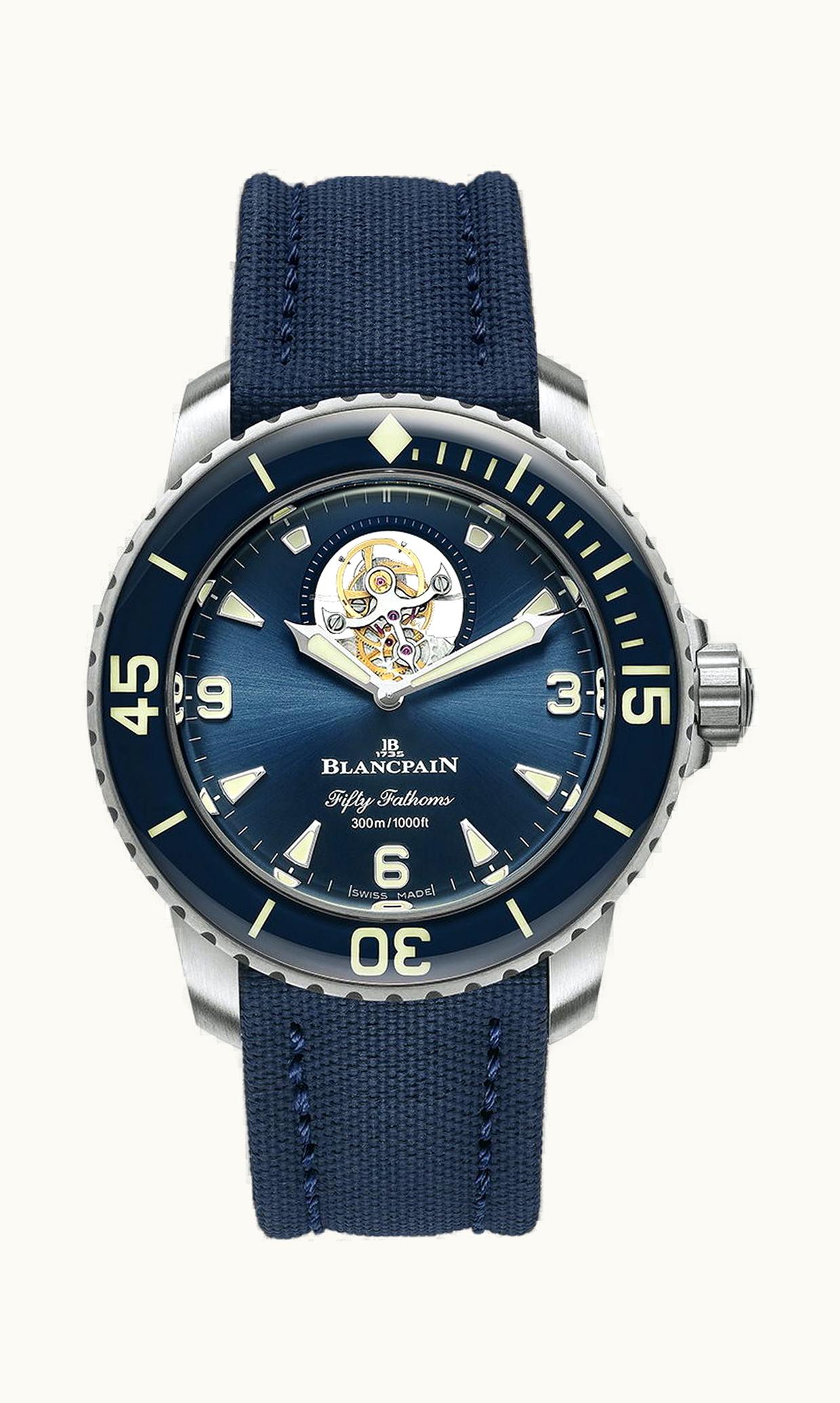 Blancpain Fifty Fathoms Tourbillon 8 Jours 45mm - Titanium - Automatic Winding