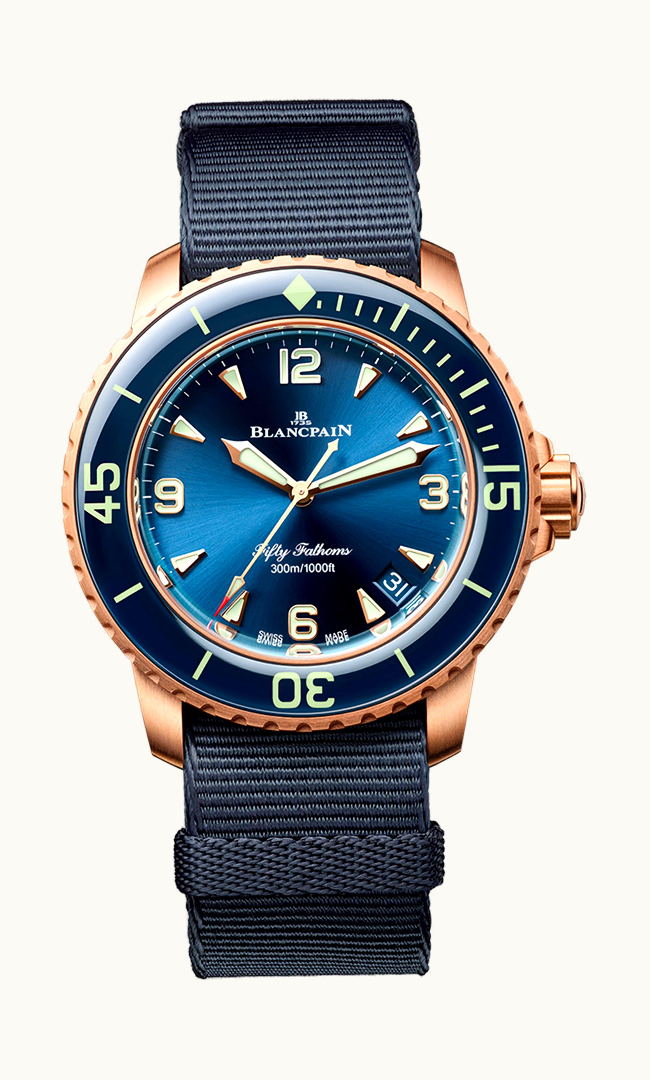 Blancpain Fifty Fathoms Automatique 42 42.30mm - Red Gold - Automatic Winding