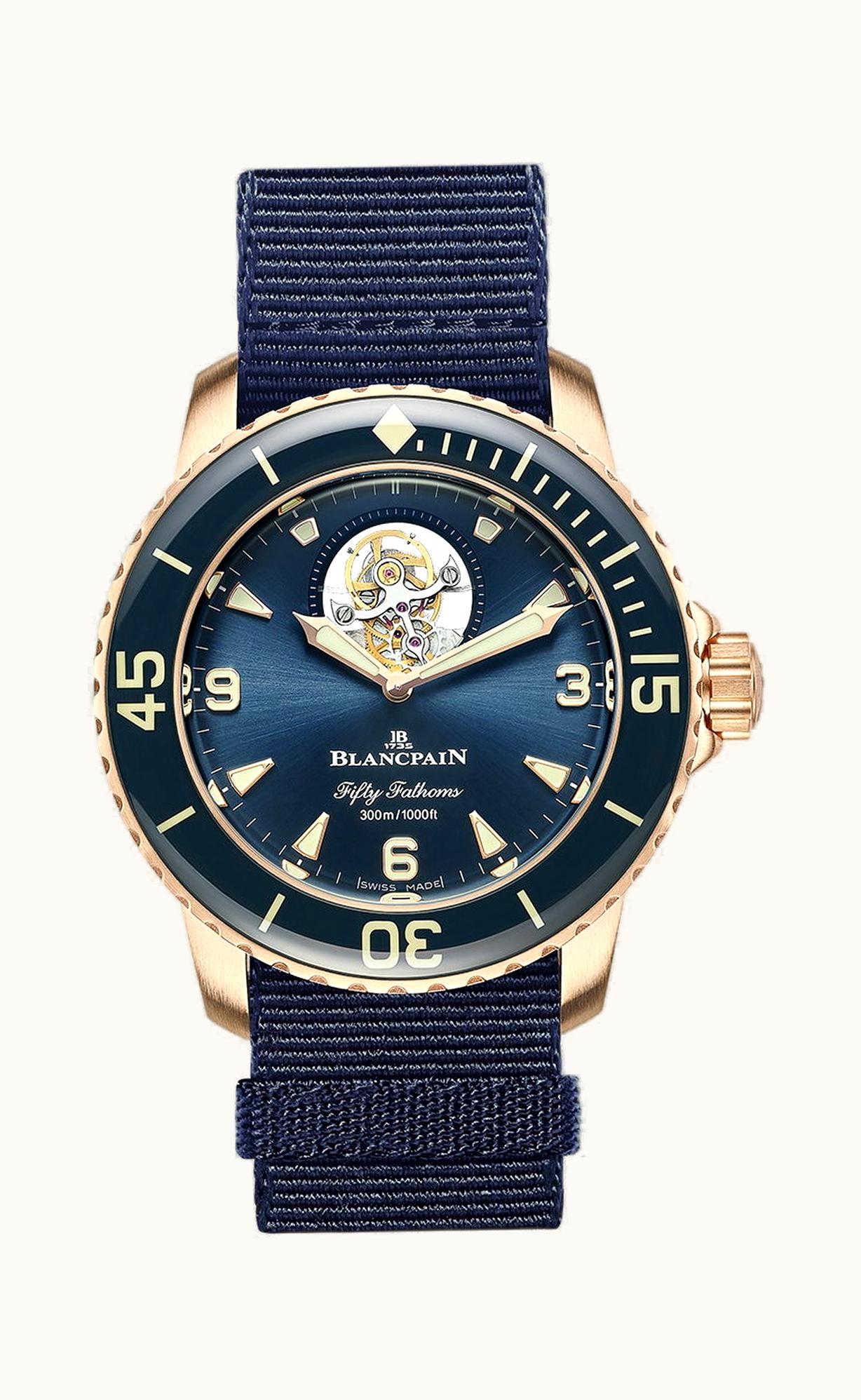 Blancpain Fifty Fathoms Tourbillon 8 Jours 45mm - Red Gold - Automatic Winding