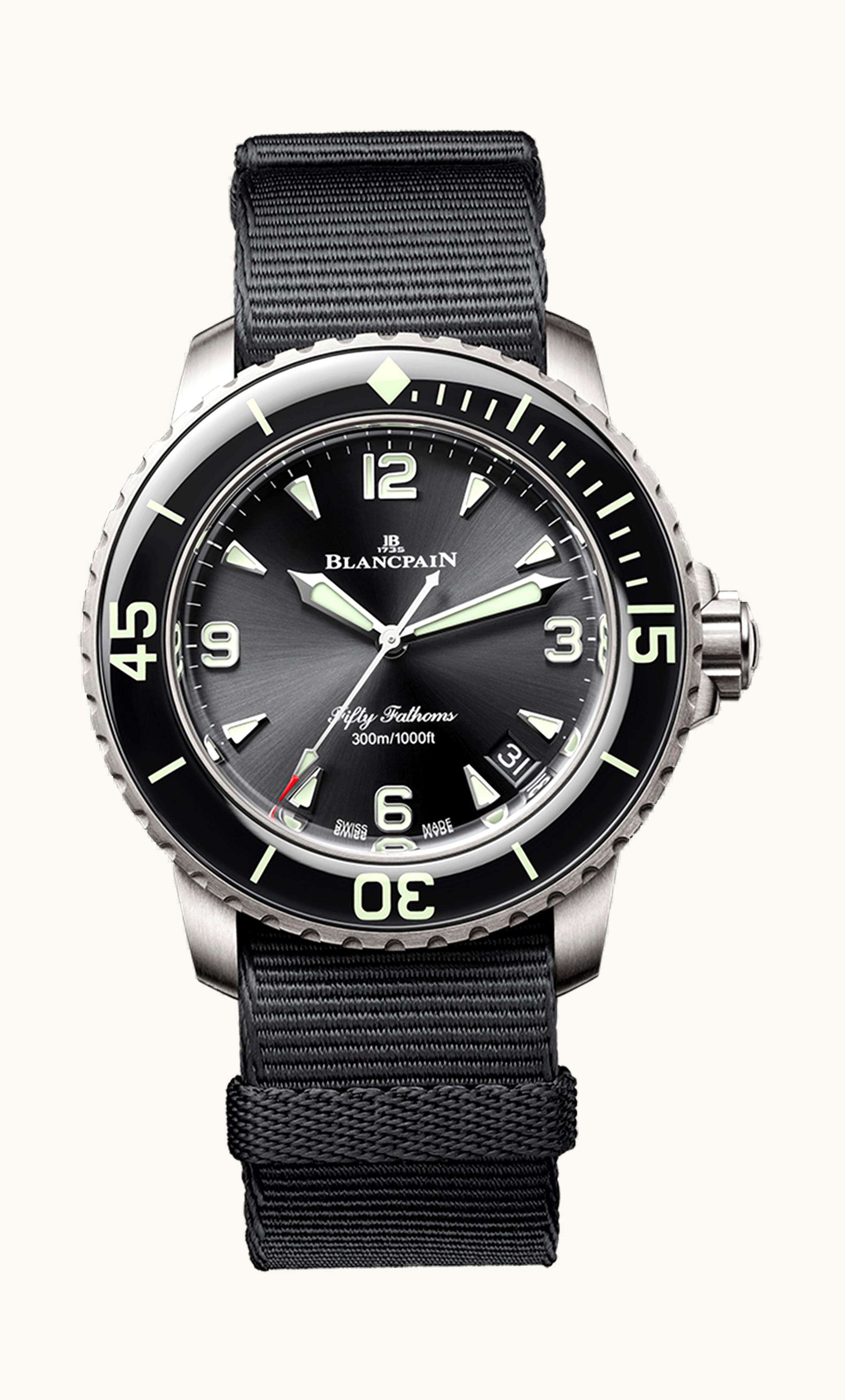 Blancpain Fifty Fathoms Automatique 42 42.30mm - Titanium - Automatic Winding 5010-12B30-NABA