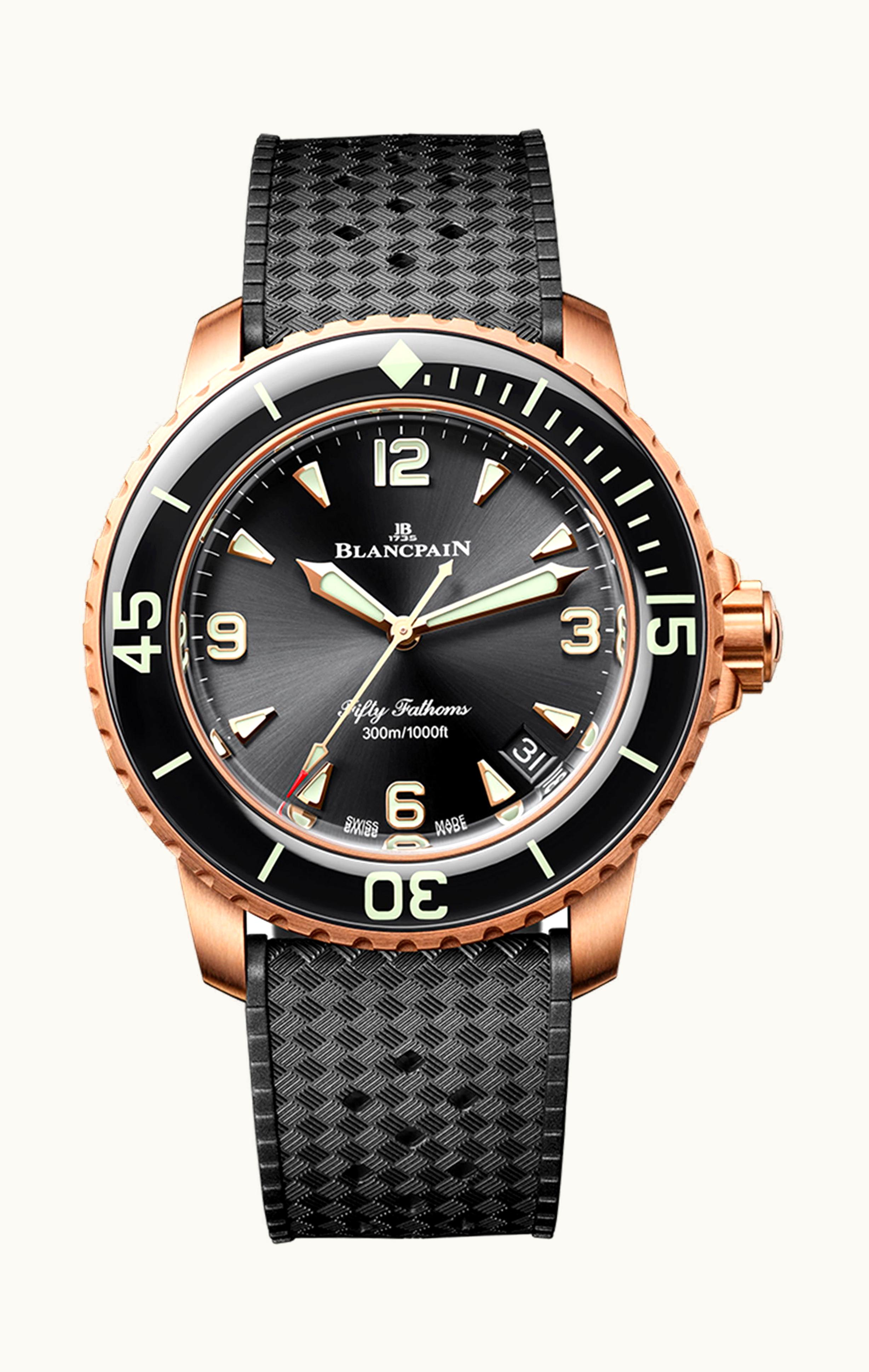 Blancpain Fifty Fathoms Automatique 42 42.30mm - Red Gold - Automatic Winding 5010-36B30-B64B