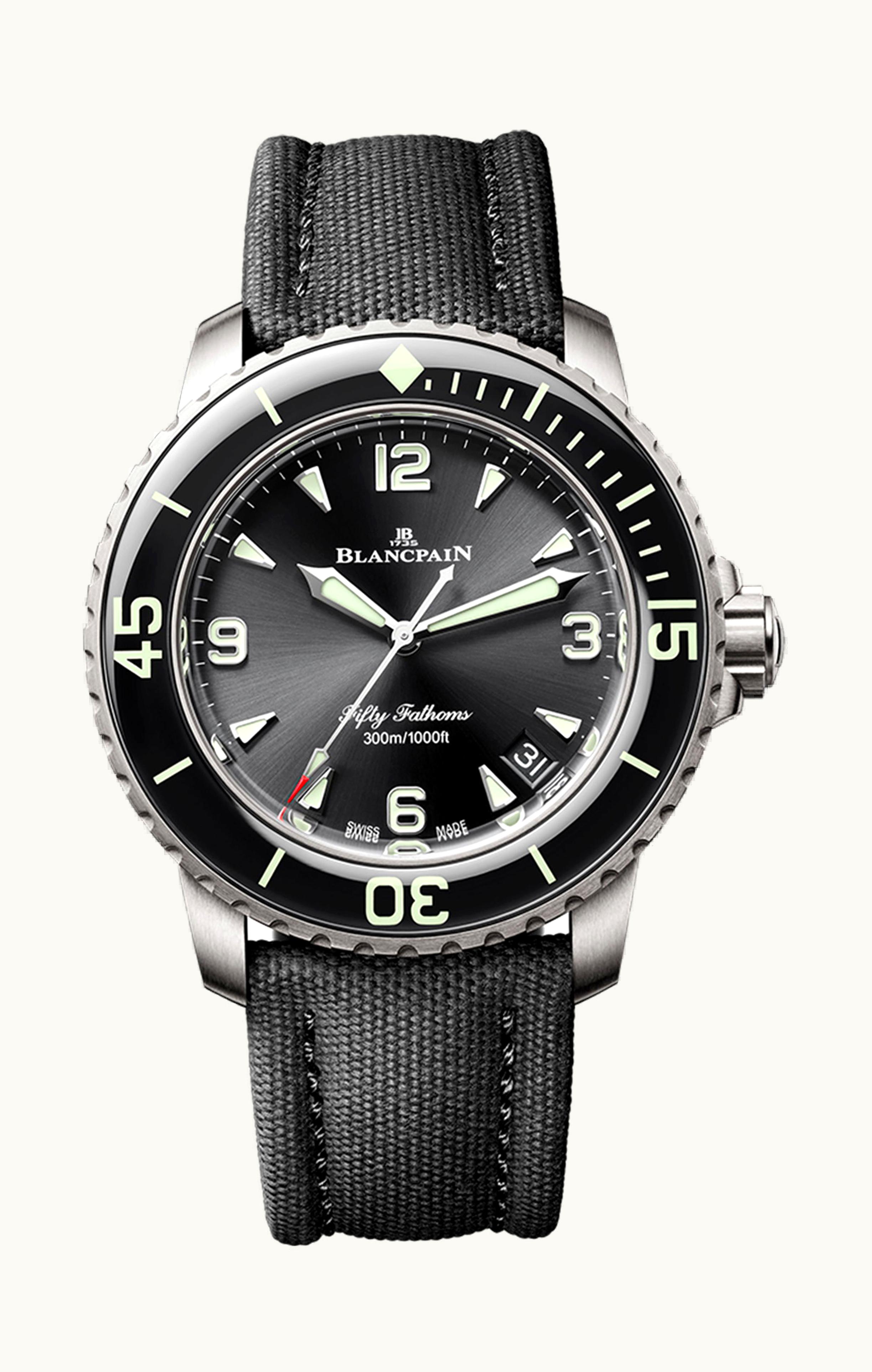 Blancpain Fifty Fathoms Automatique 42 42.30mm - Titanium - Automatic Winding 5010-12B30-B52