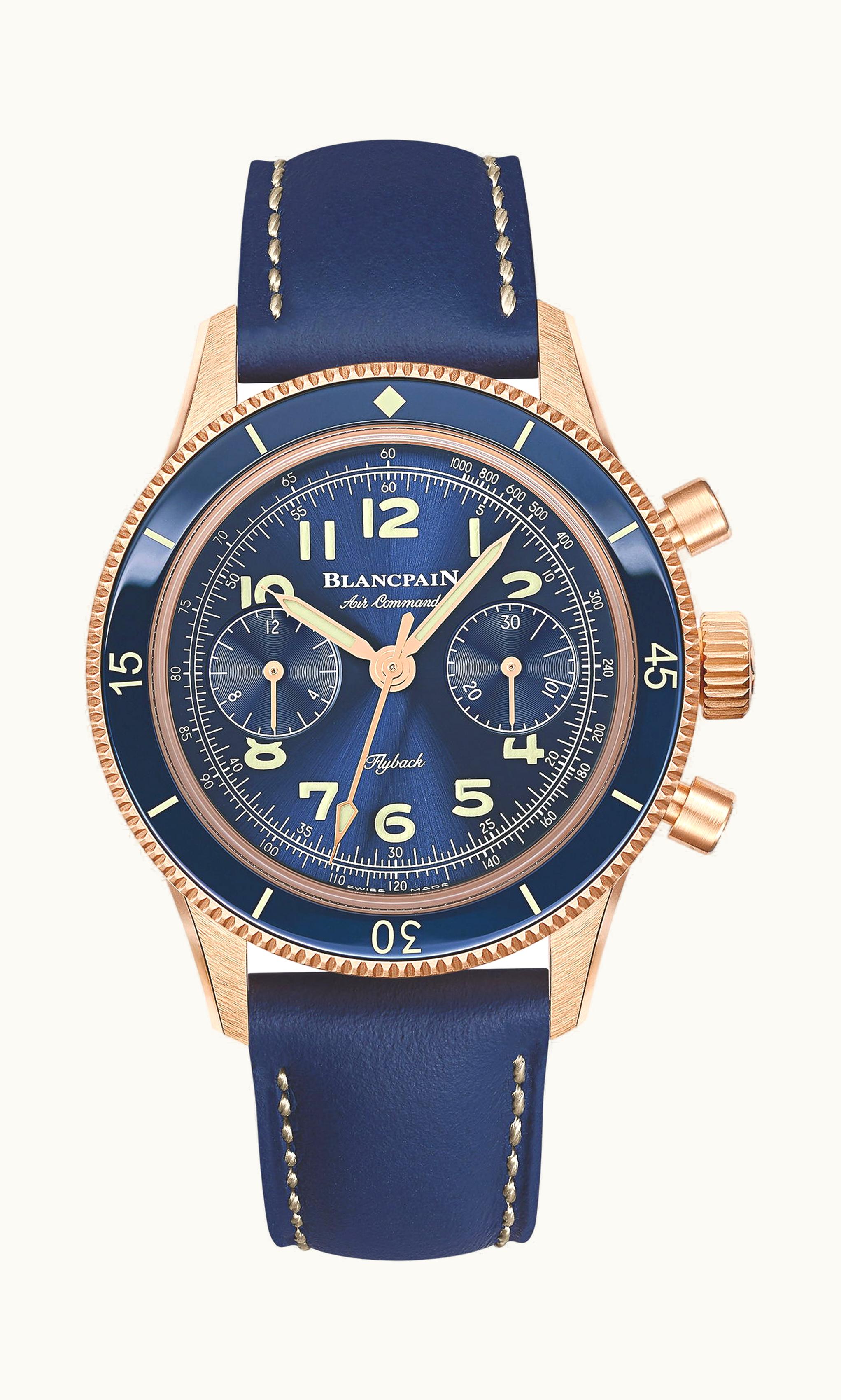 Blancpain Air Command 36.20mm - Red Gold - Automatic Winding