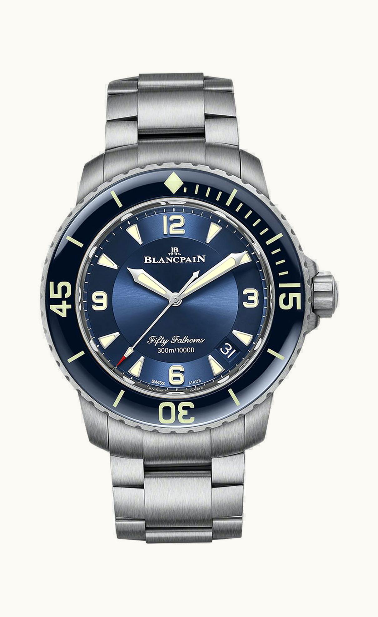 Blancpain Fifty Fathoms Automatique 45 45mm - Titanium - Automatic Winding 5015 12B40 98