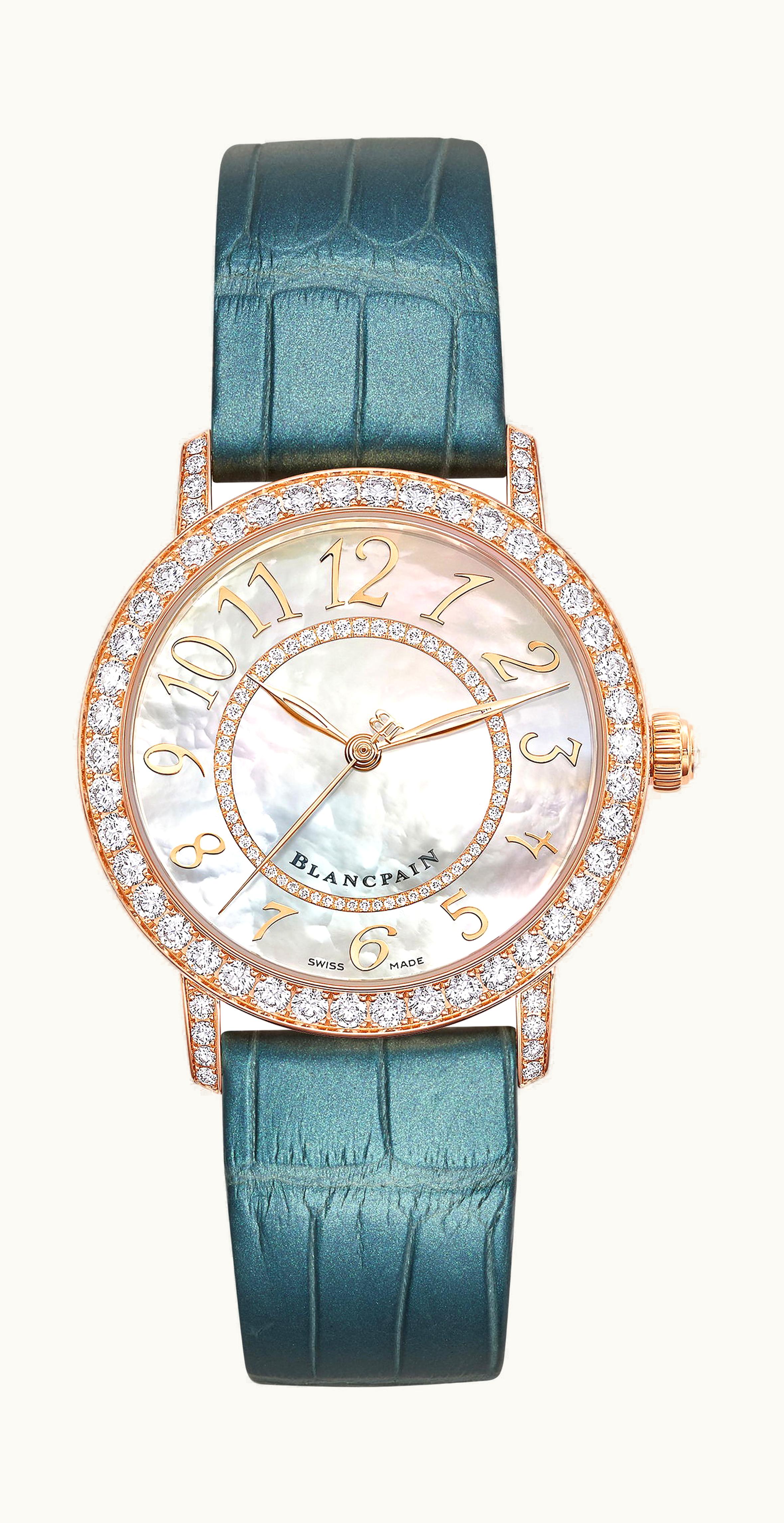 Blancpain Ladybird 34.90mm - Rose Gold - Automatic Winding 3660-2954-H55A