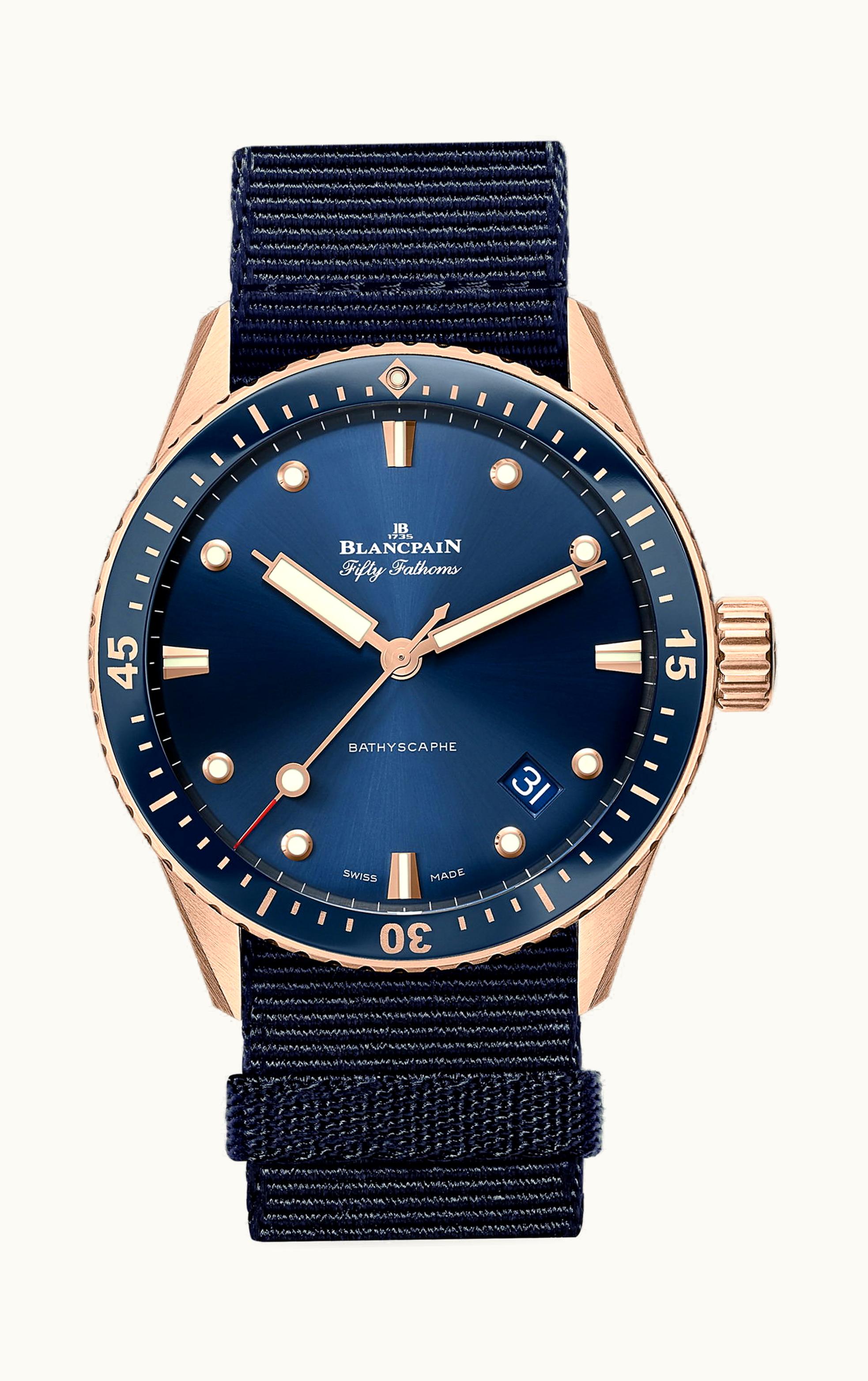 Blancpain Fifty Fathoms Bathyscape 43 43mm - Red Gold - Automatic Winding