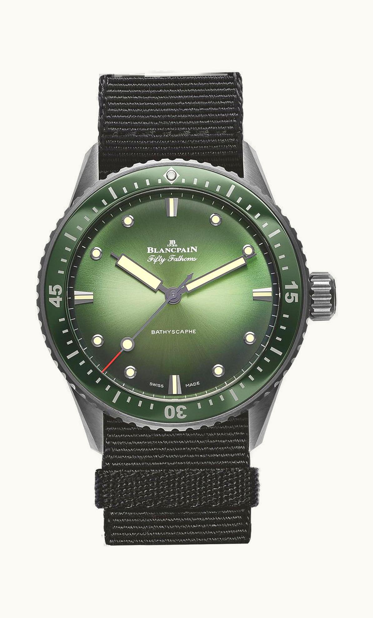 Blancpain Fifty Fathoms Bathyscape Limited Edition Mokarran 43.60mm - Black Ceramic - Automatic Winding