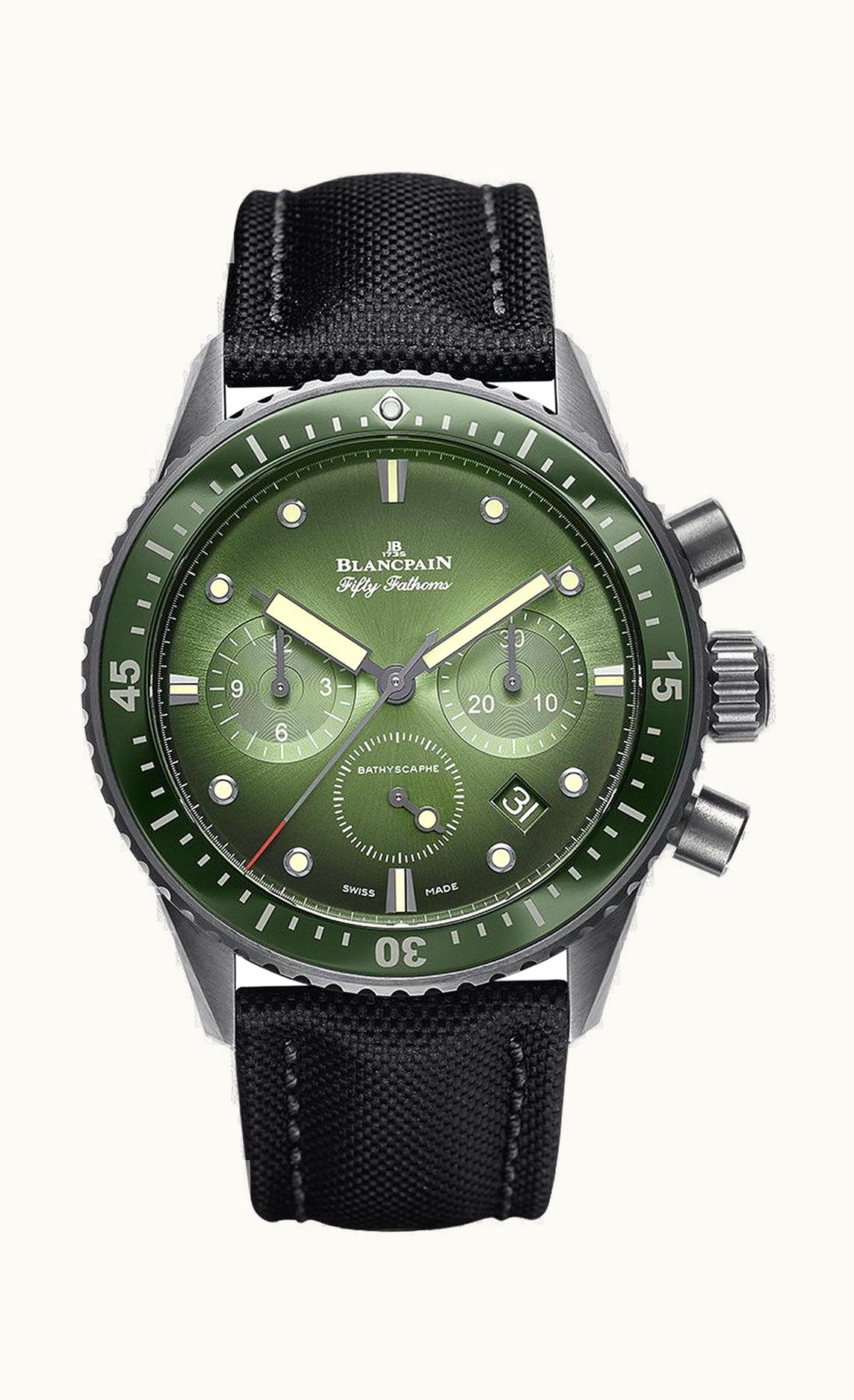 Blancpain Fifty Fathoms Bathyscaphe Chronographe Flyback 43.60mm - Black Ceramic - Automatic Winding 5200 0153 B52A