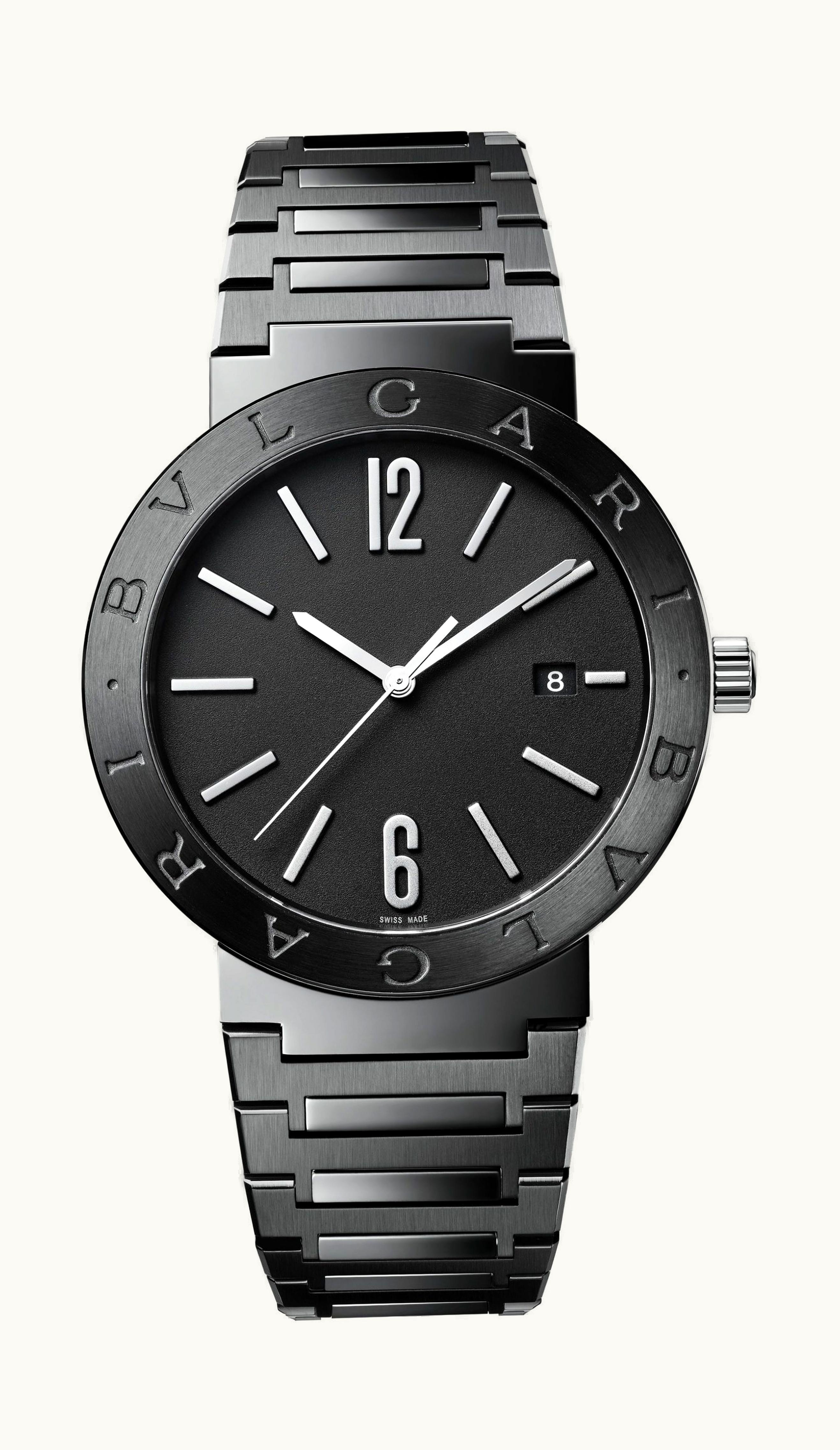 Bulgari Bvlgari Bvlgari Bvlgari 41mm - Black DLC, Stainless Steel - Automatic Winding