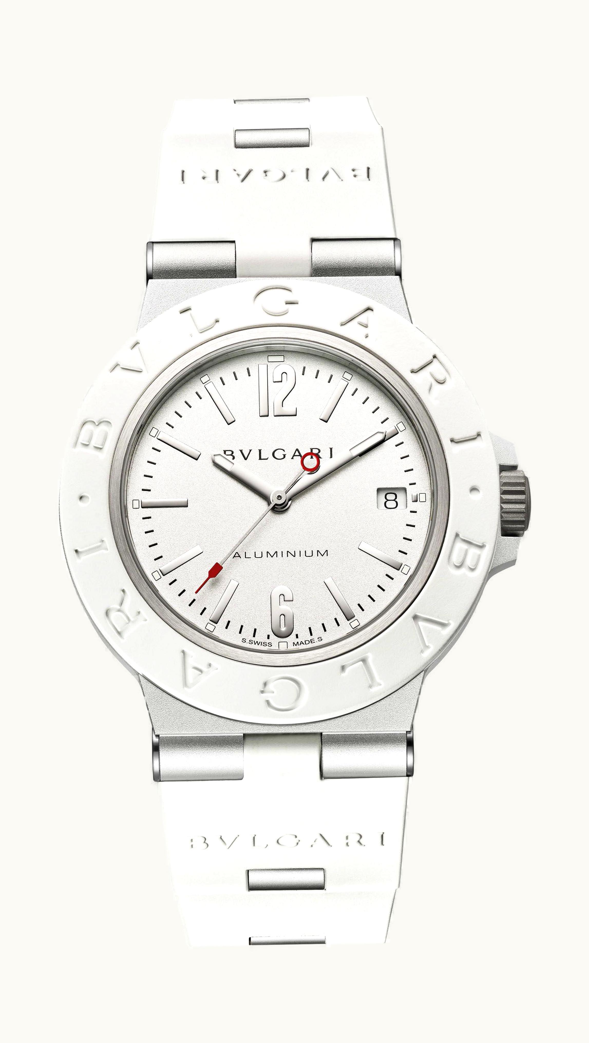 Bulgari Bvlgari Bvlgari Aluminium White Automatic 40mm - Aluminium - Automatic Winding