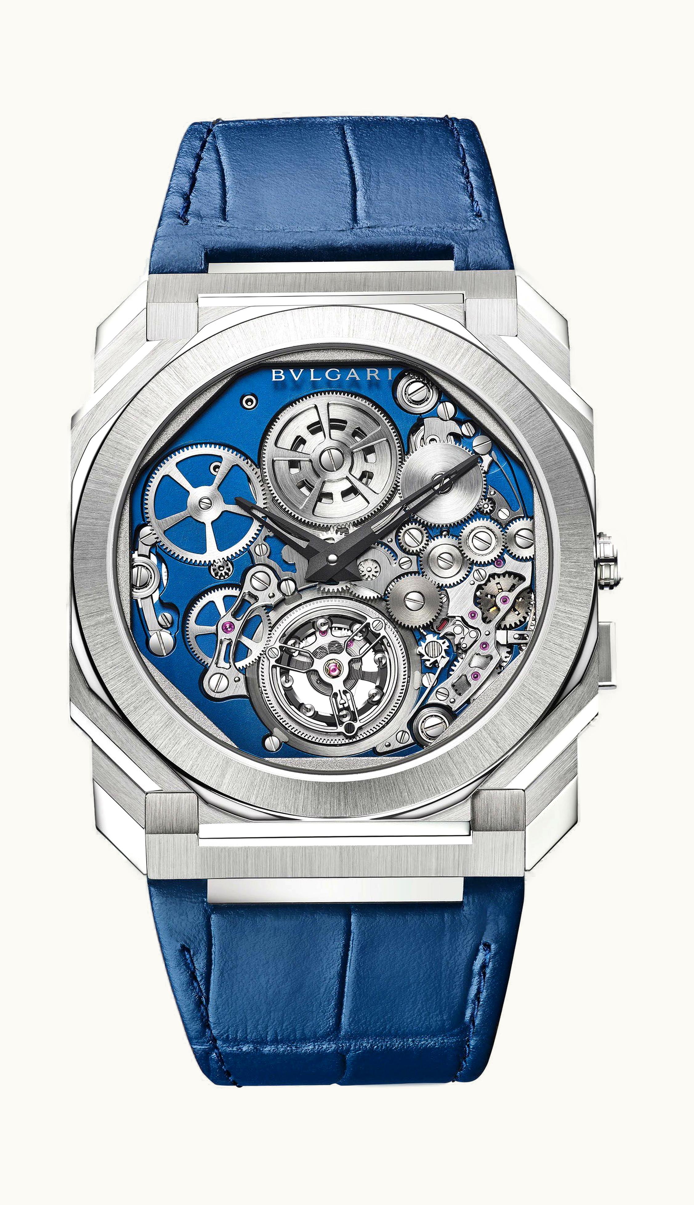 Bulgari Bvlgari Octo Finissimo Tourbillon Automatic 40mm - Platinum - Automatic Winding
