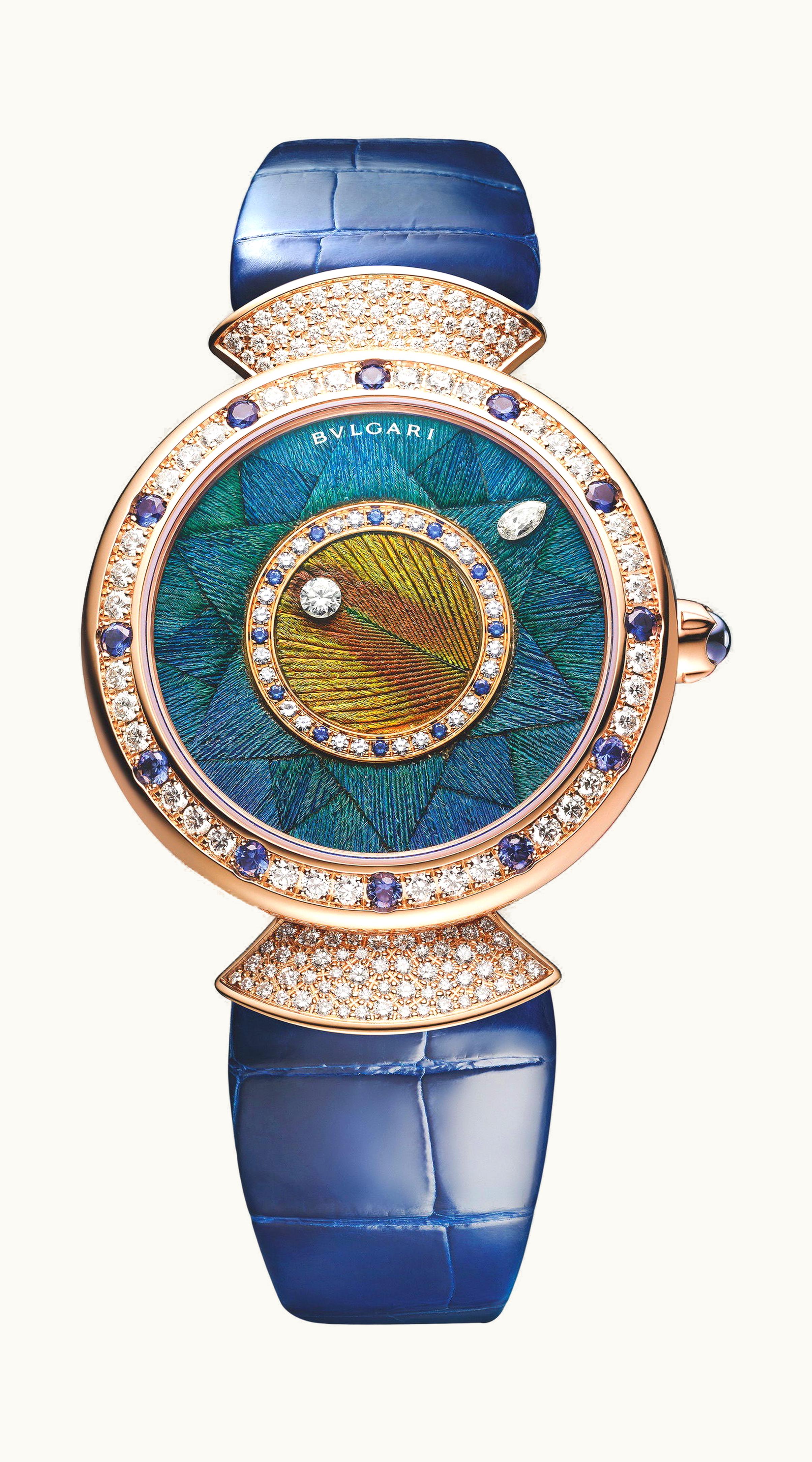 Bulgari Bvlgari Divas’ Dream Peacock Dischi 37mm - Rose Gold - Automatic Winding