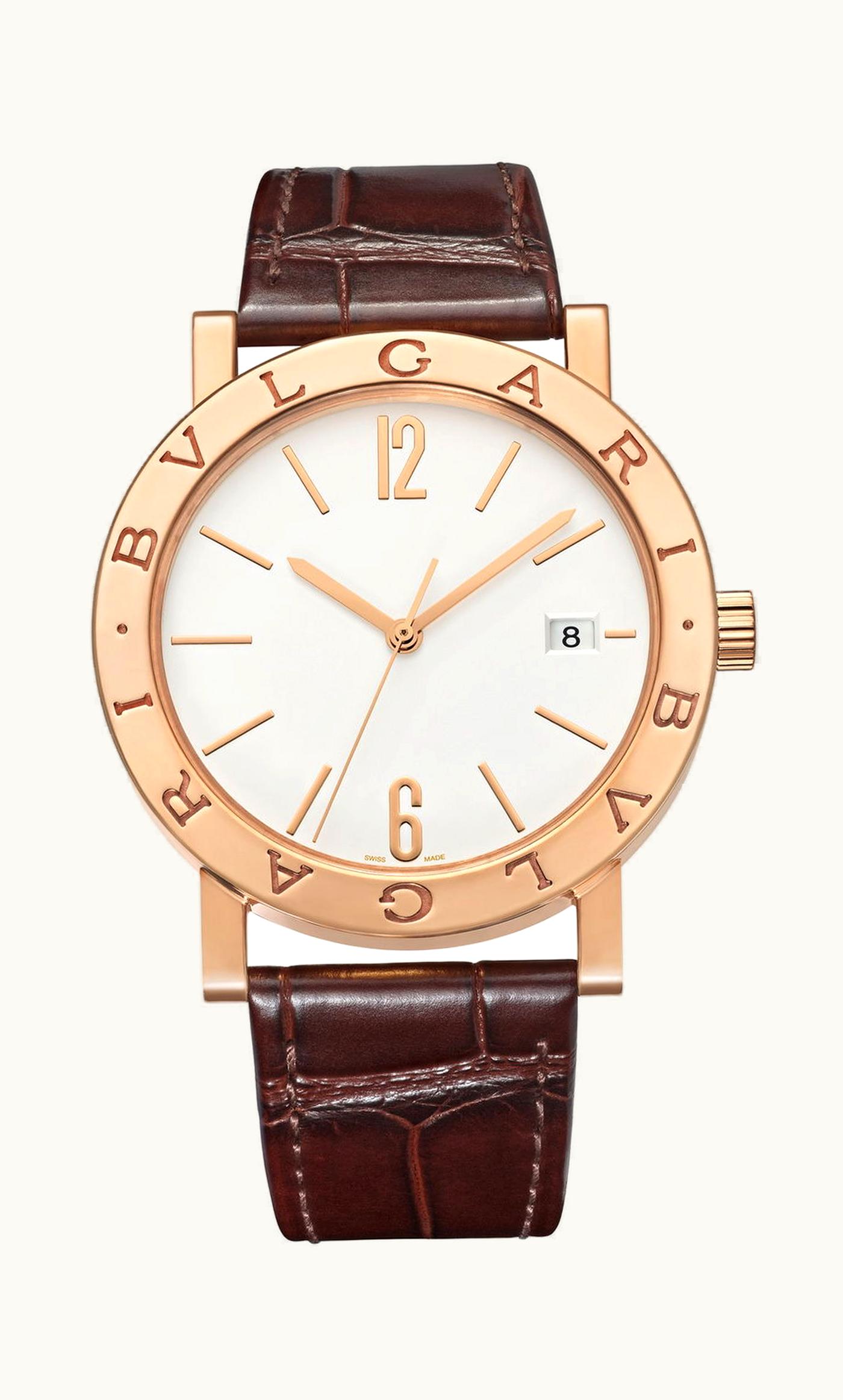 Bulgari Bvlgari Bulgari Bulgari 38mm - Rose Gold - Automatic Winding