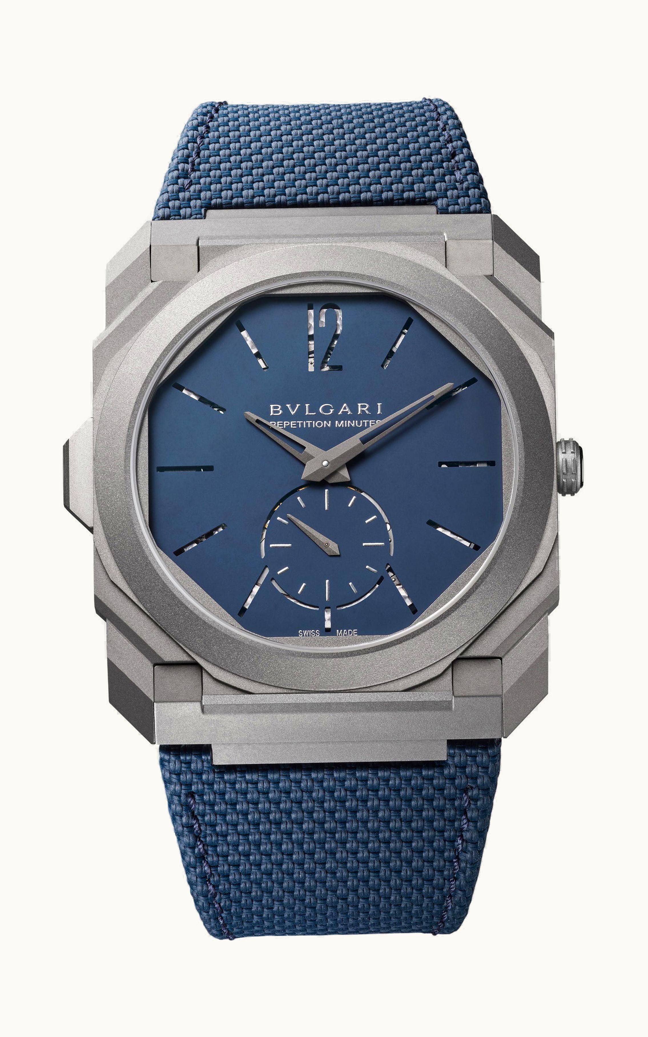 Bulgari Bvlgari Octo Finissimo Minute Repeater 40mm - Titanium - Manual Winding
