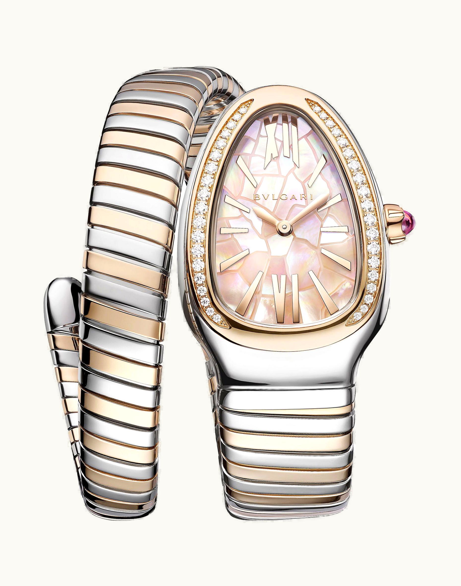 Bulgari Bvlgari Tado Ando Serpenti Spring 35mm - Two-Tone - Quartz