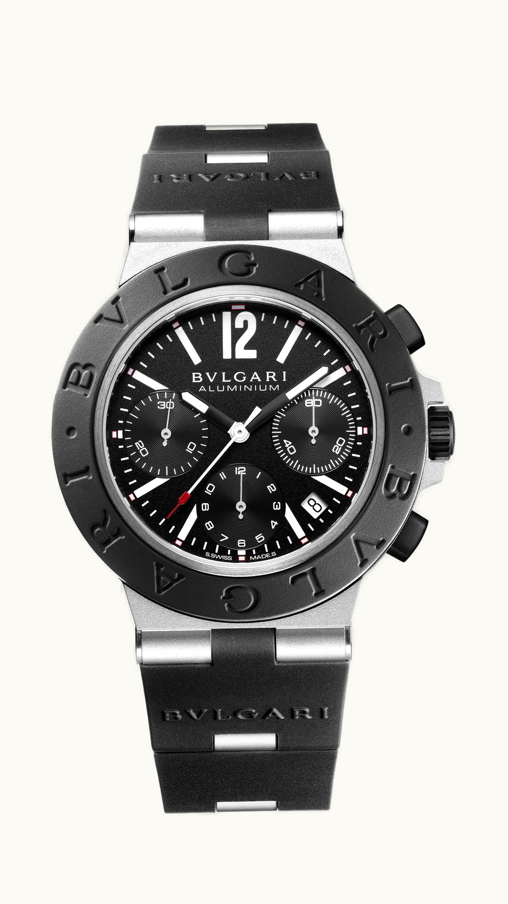 Bulgari Bvlgari Bvlgari Aluminium Chronograph 41mm - Aluminium - Automatic Winding