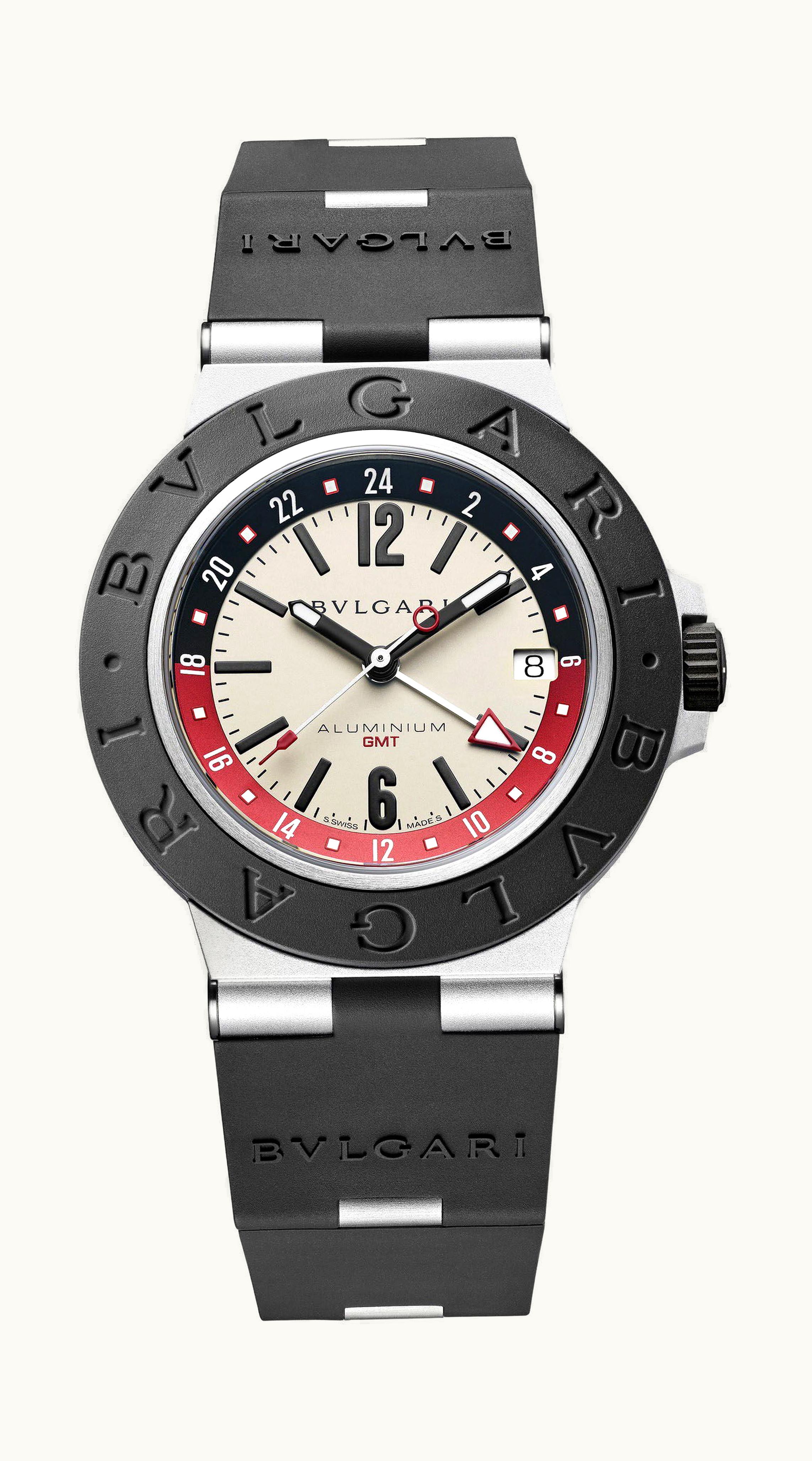Bulgari Bvlgari Bvlgari Aluminium Black GMT 40mm - Aluminium - Automatic Winding
