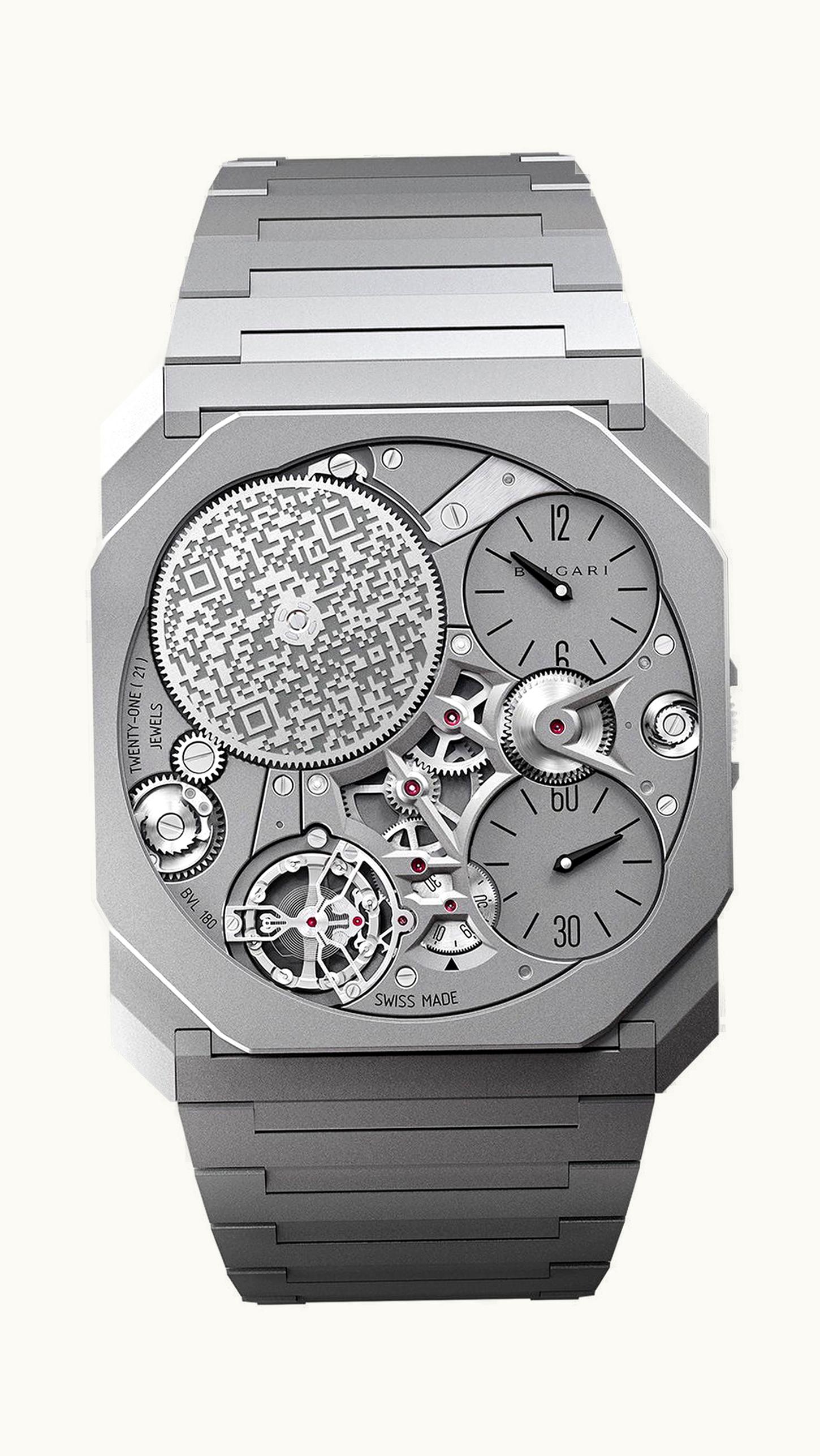 Bulgari Bvlgari Octo Finissimo Ultra 10th Anniversary 40mm - Titanium - Manual Winding