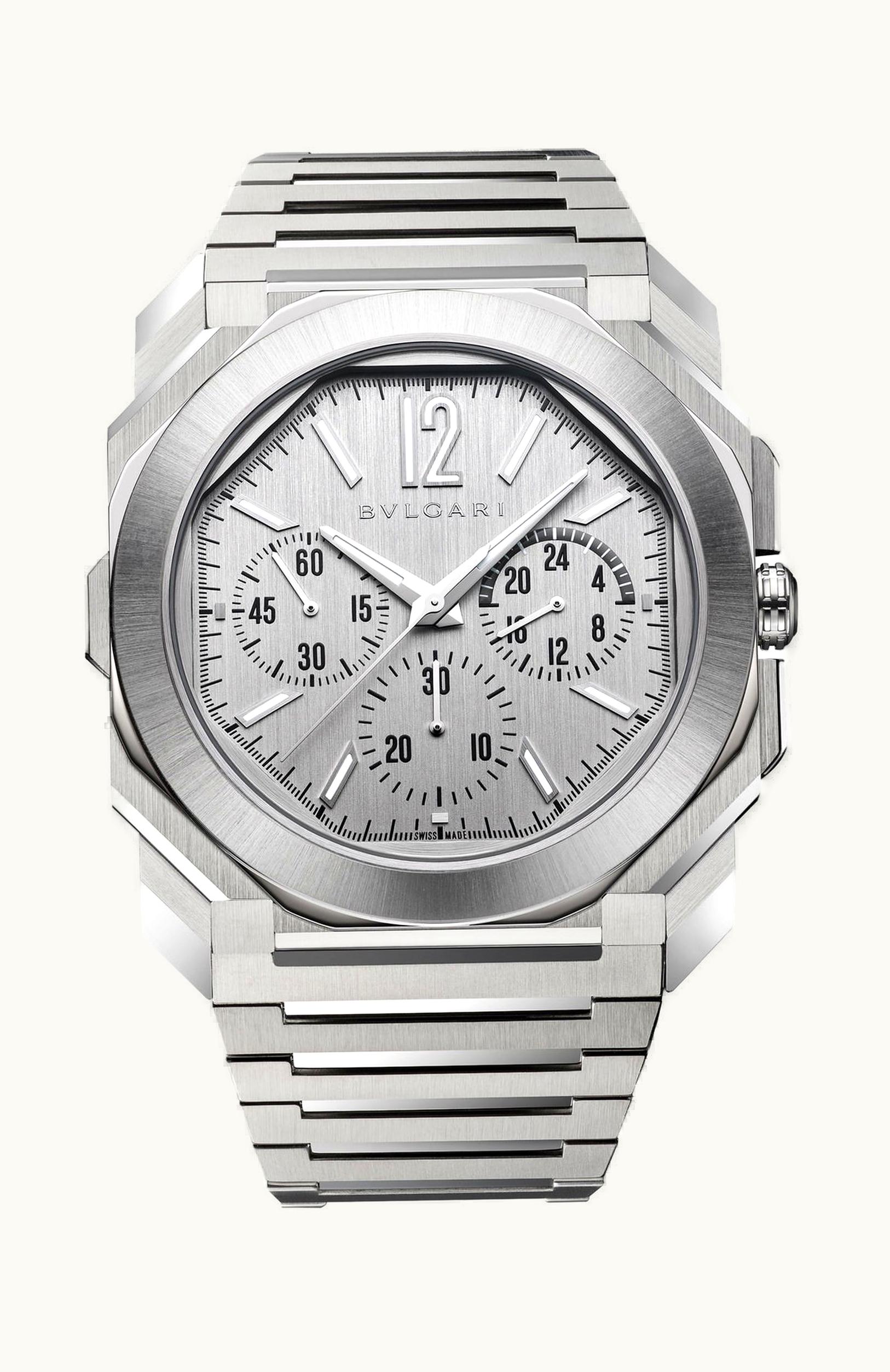 Bulgari Bvlgari Octo Finissimo Chronograph GMT Automatic 43mm - Stainless Steel - Automatic Winding