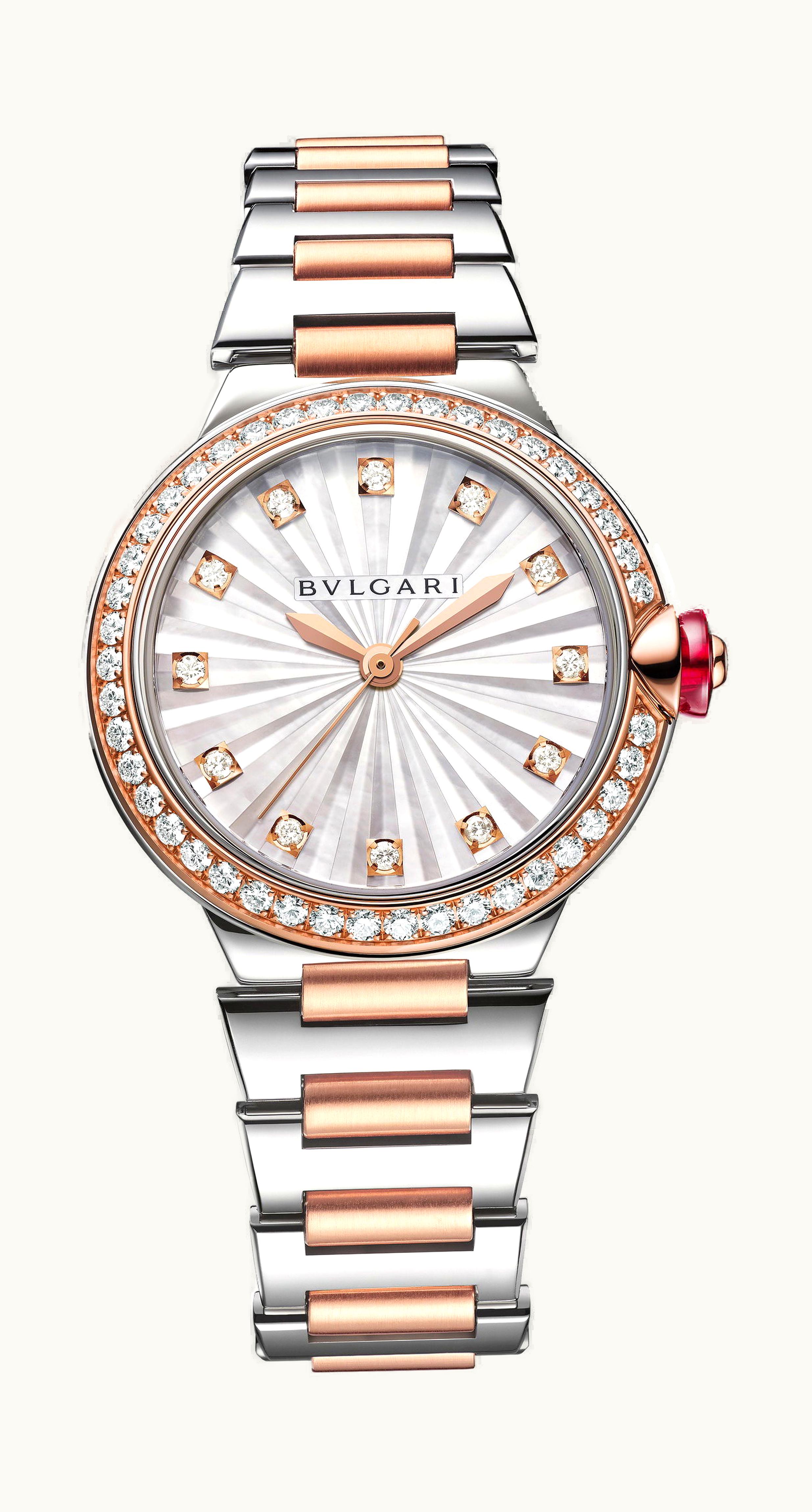 Bulgari Bvlgari Lvcea 33mm - Two-Tone - Automatic Winding