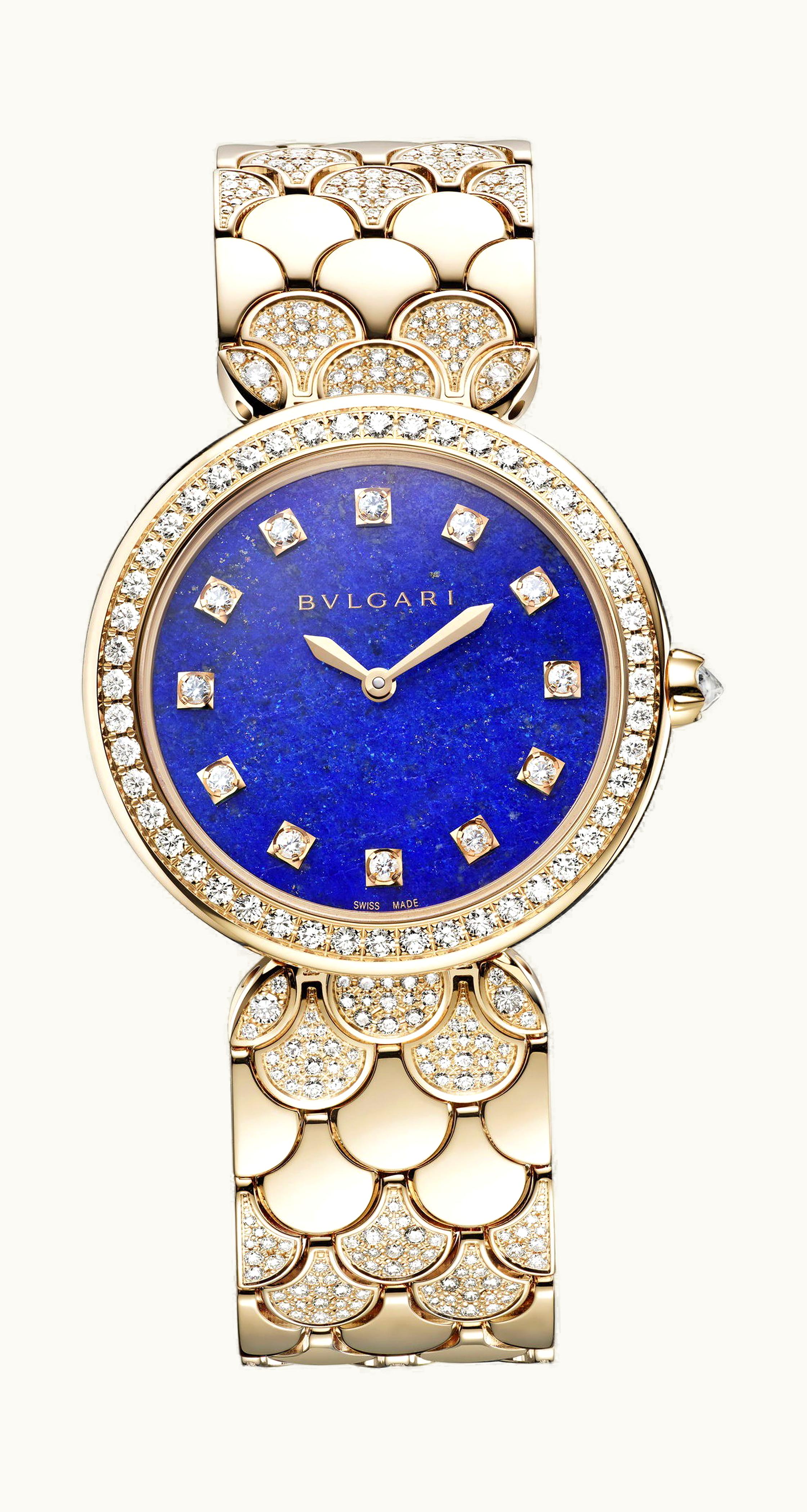 Bulgari Bvlgari Divas’ Dream Lapis Lazuli 33mm - Rose Gold - Quartz