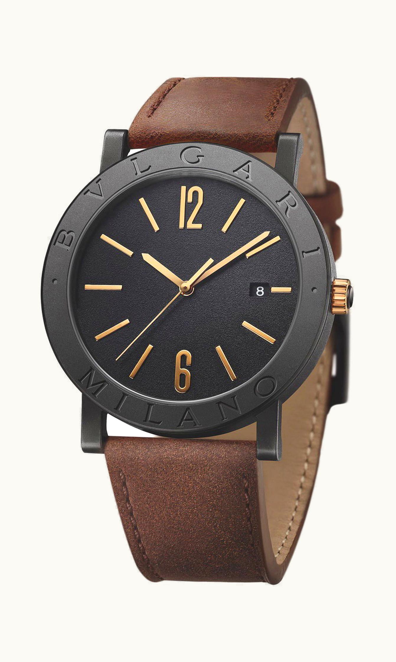 Bulgari Bvlgari Bvlgari Bvlgari Cities Special Edition 2020 – Milan 41mm - Black PVD, Stainless Steel - Automatic Winding
