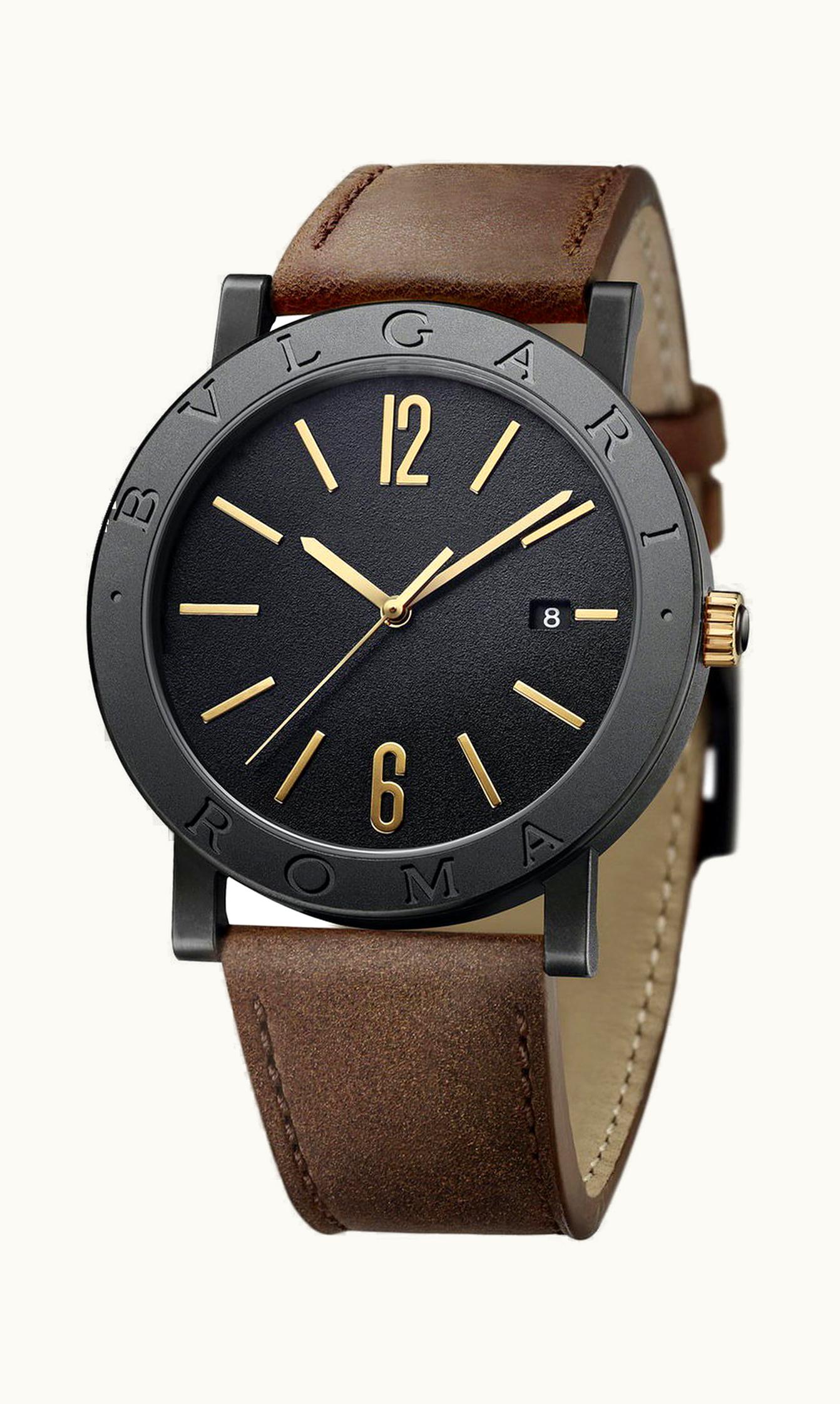 Bulgari Bvlgari Bvlgari Bvlgari Cities Special Edition 2020 – Rome 41mm - Black PVD, Stainless Steel - Automatic Winding