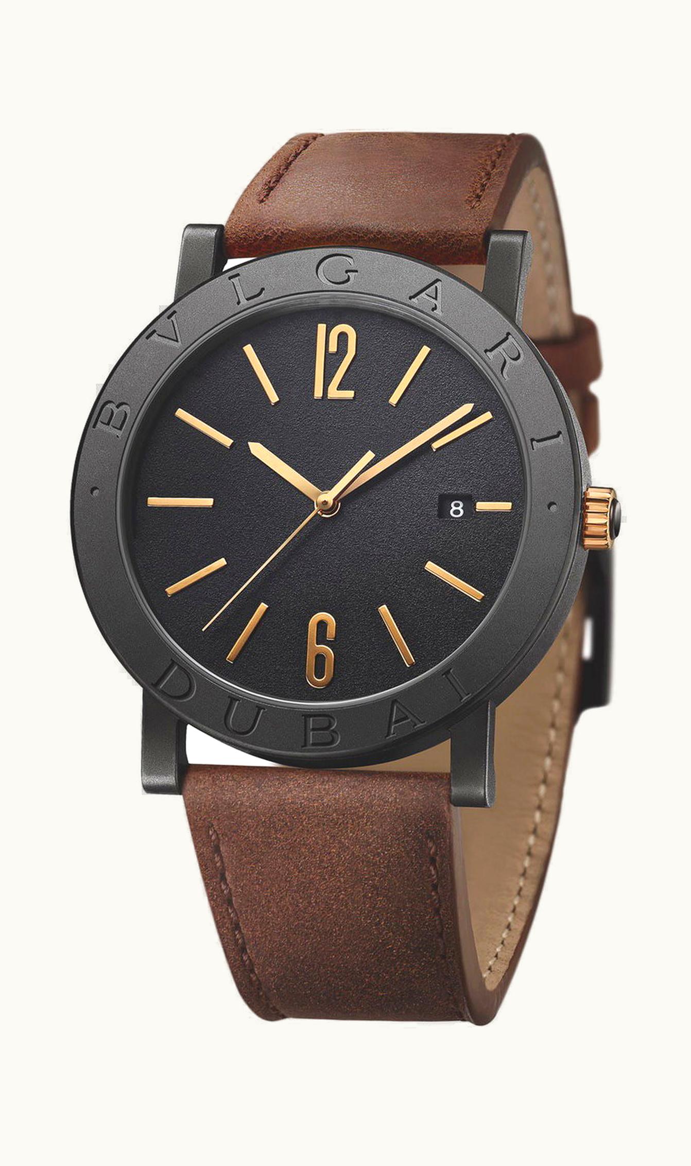 Bulgari Bvlgari Bvlgari Bvlgari Cities Special Edition 2020 – Dubai 41mm - Black PVD, Stainless Steel - Automatic Winding
