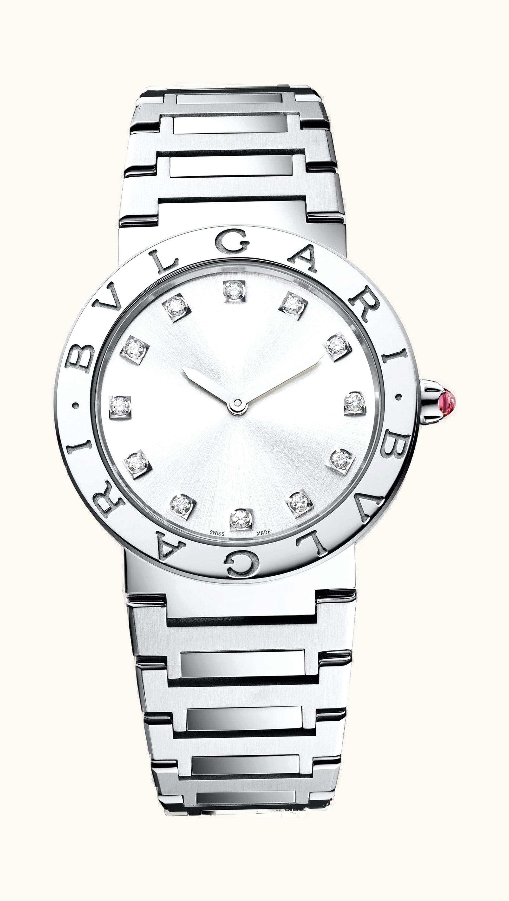 Bulgari Bvlgari Bulgari Bulgari Silver 33mm - Stainless Steel - Quartz