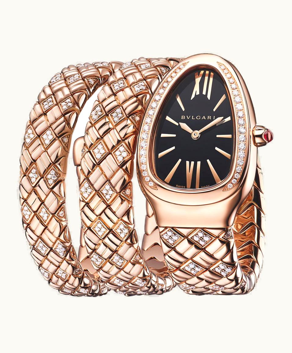 Bulgari Bvlgari Serpenti Spiga 35mm - Rose Gold - Quartz