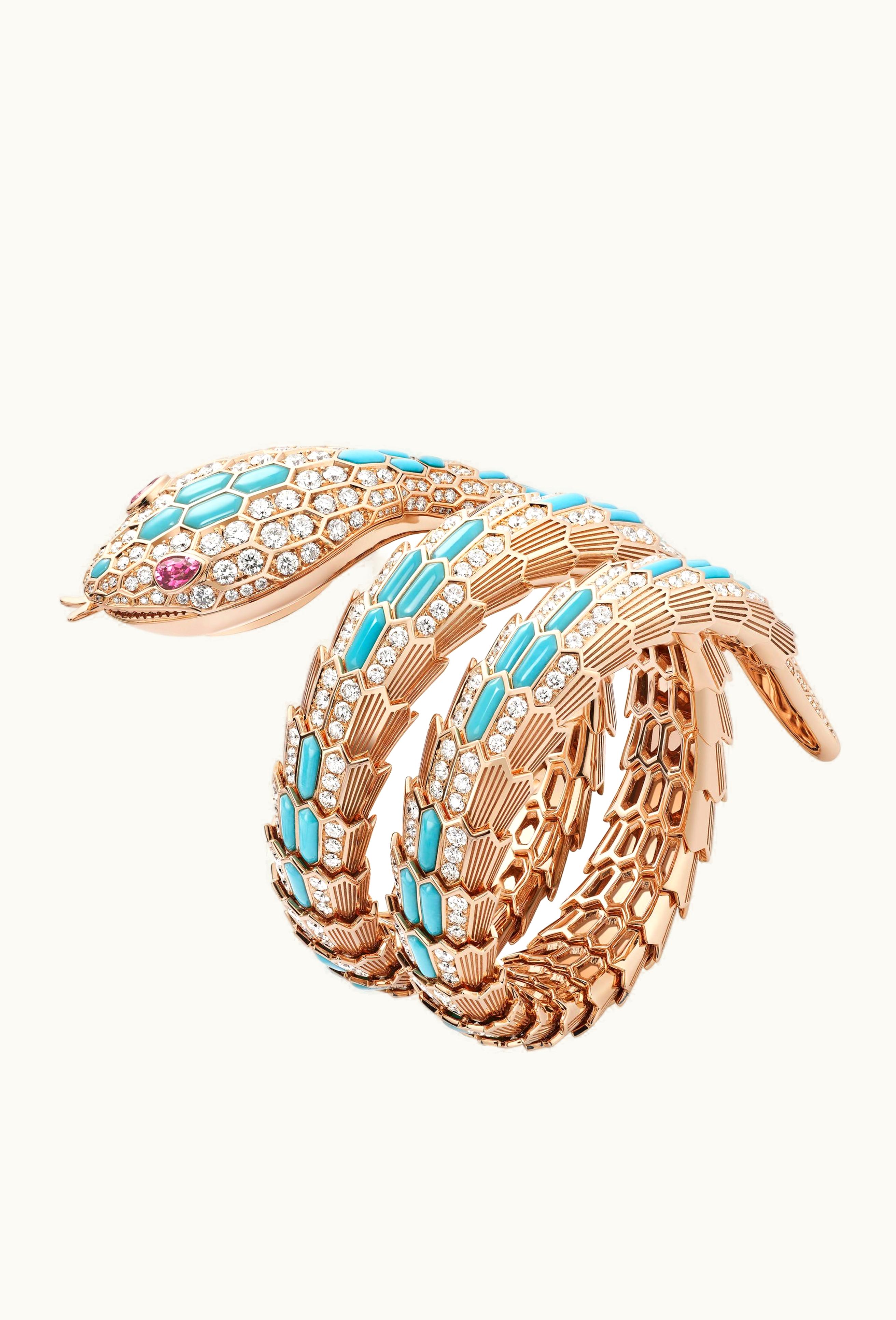 Bulgari Bvlgari Serpenti Misteriosi High Jewellery 40mm - Rose Gold - Manual Winding