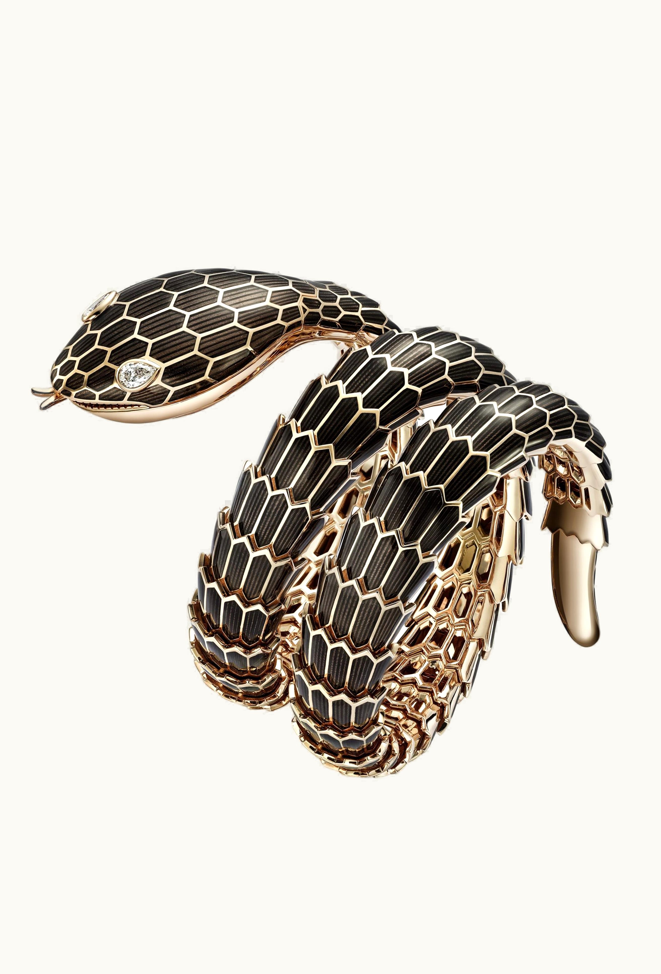 Bulgari Bvlgari Serpenti Misteriosi High Jewellery 40mm - Rose Gold - Manual Winding