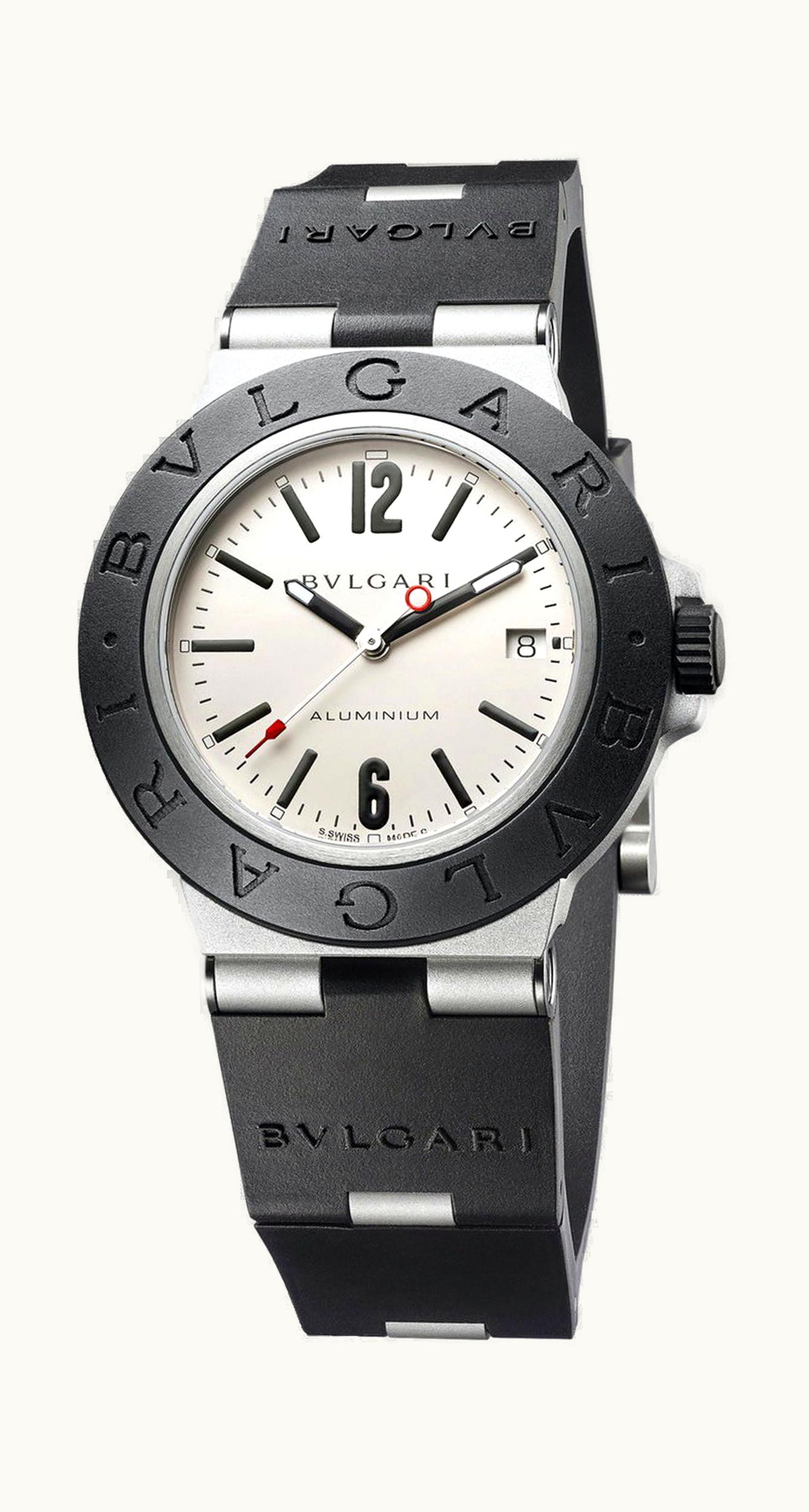 Bulgari Bvlgari Bvlgari Aluminium Grey Dial 40mm - Aluminium - Automatic Winding