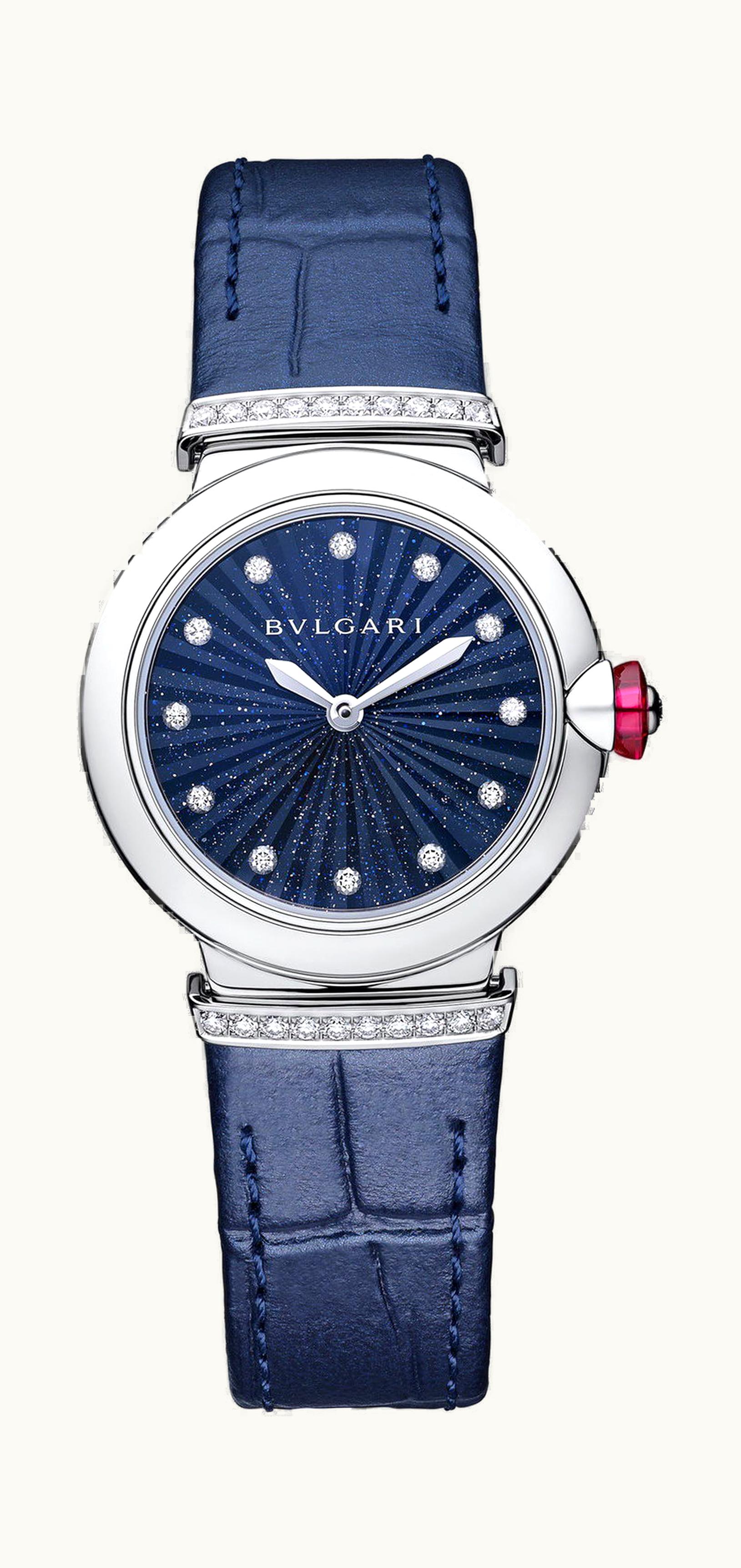Bulgari Bvlgari Lvcea Intarsio Aventurine 28mm 28mm - Stainless Steel - Quartz