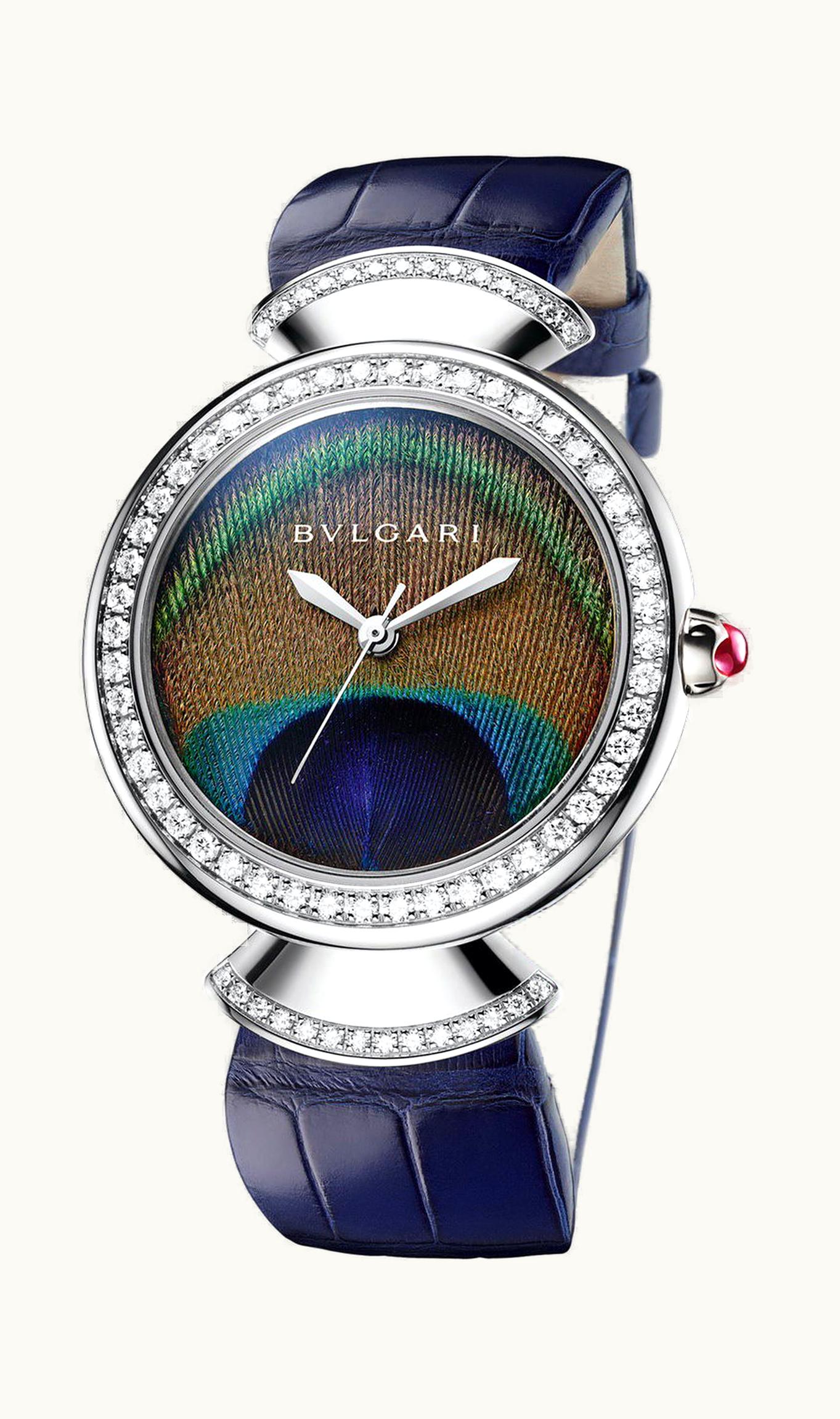 Bulgari Bvlgari Divas’ Dream Peacock 37mm - White Gold - Automatic Winding