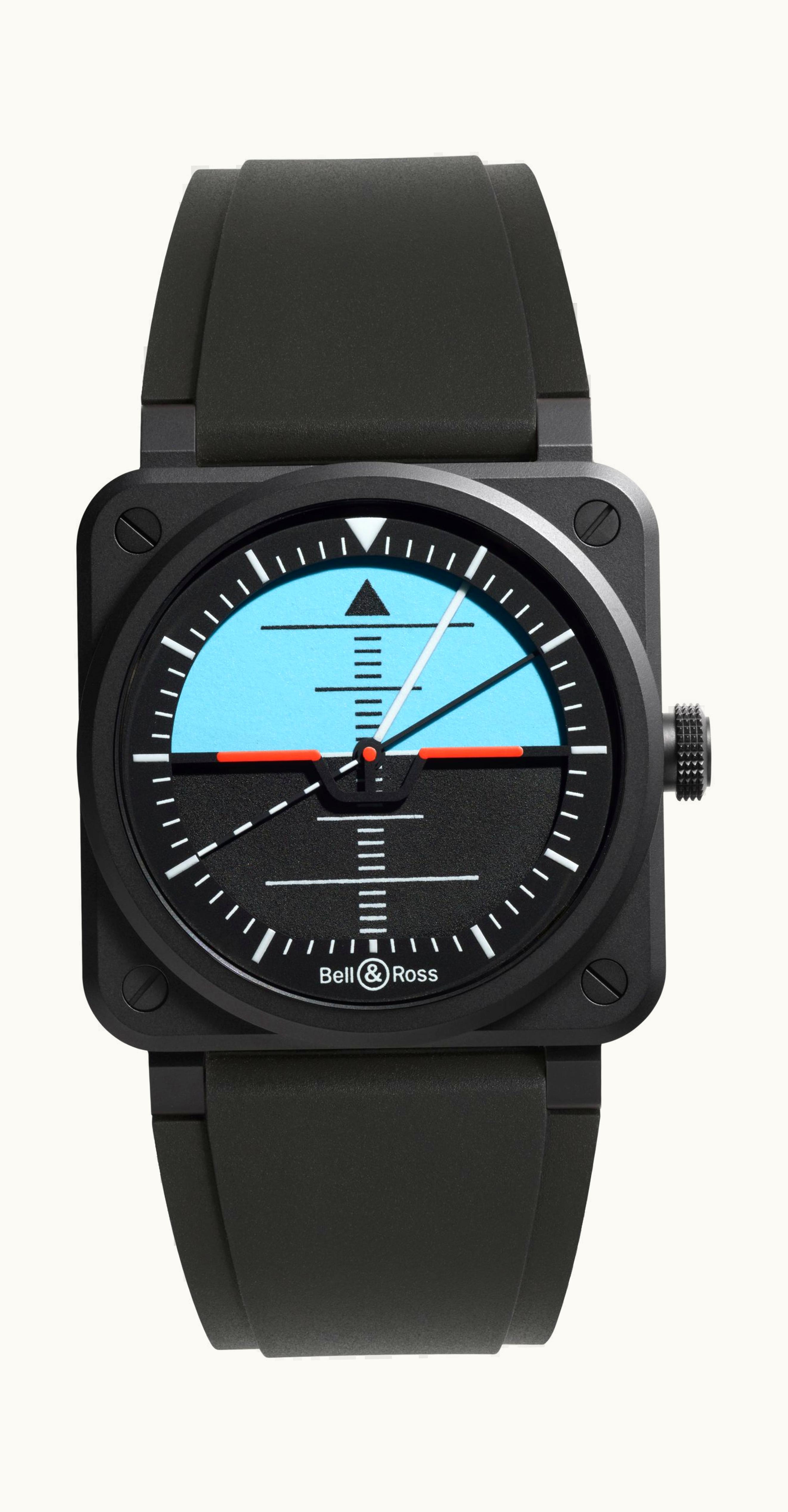 Bell & Ross BR 03 Horizon 41 x 41mm - Black Ceramic - Automatic Winding