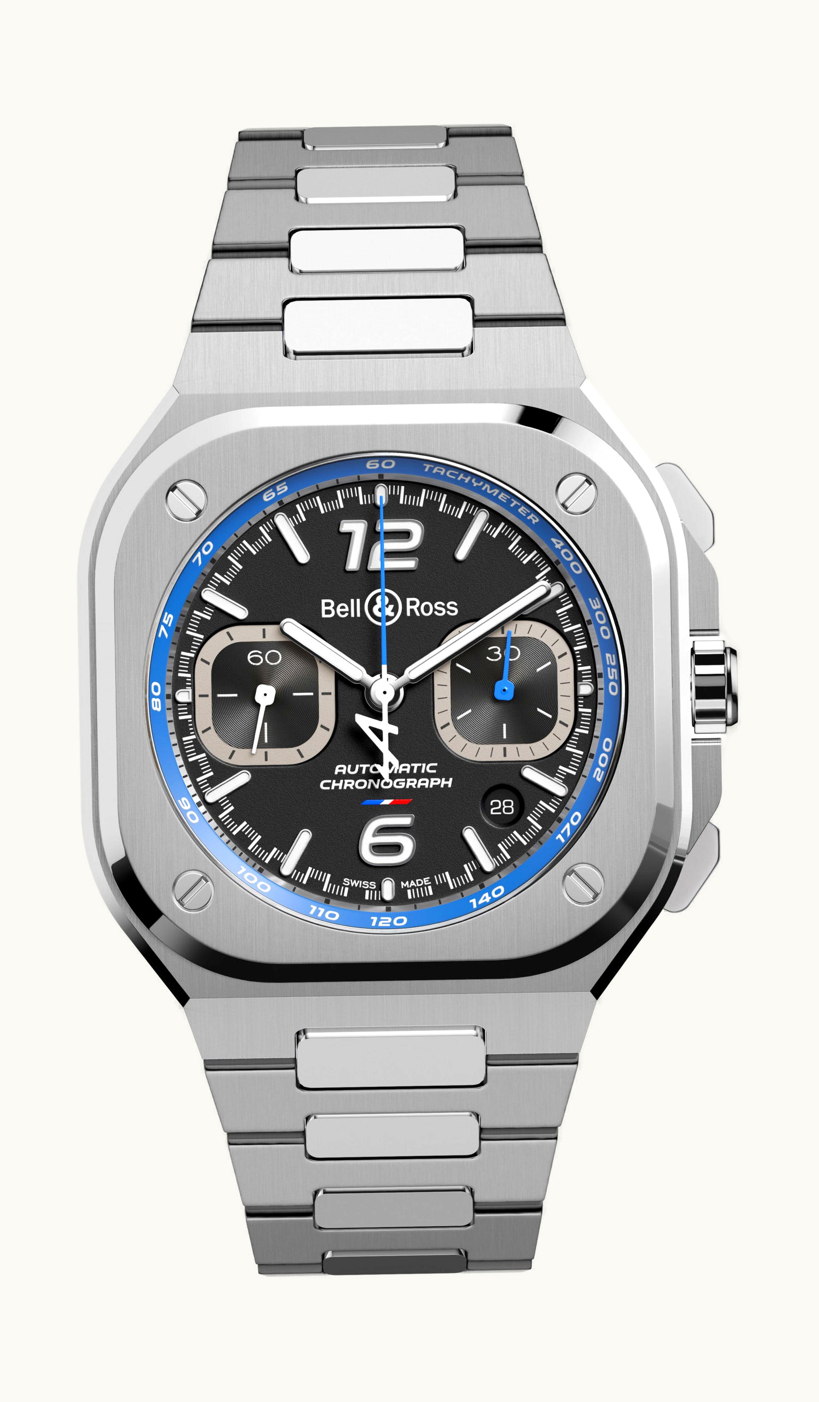 Bell & Ross BR 05 Chrono A523 42mm - Stainless Steel - Automatic Winding