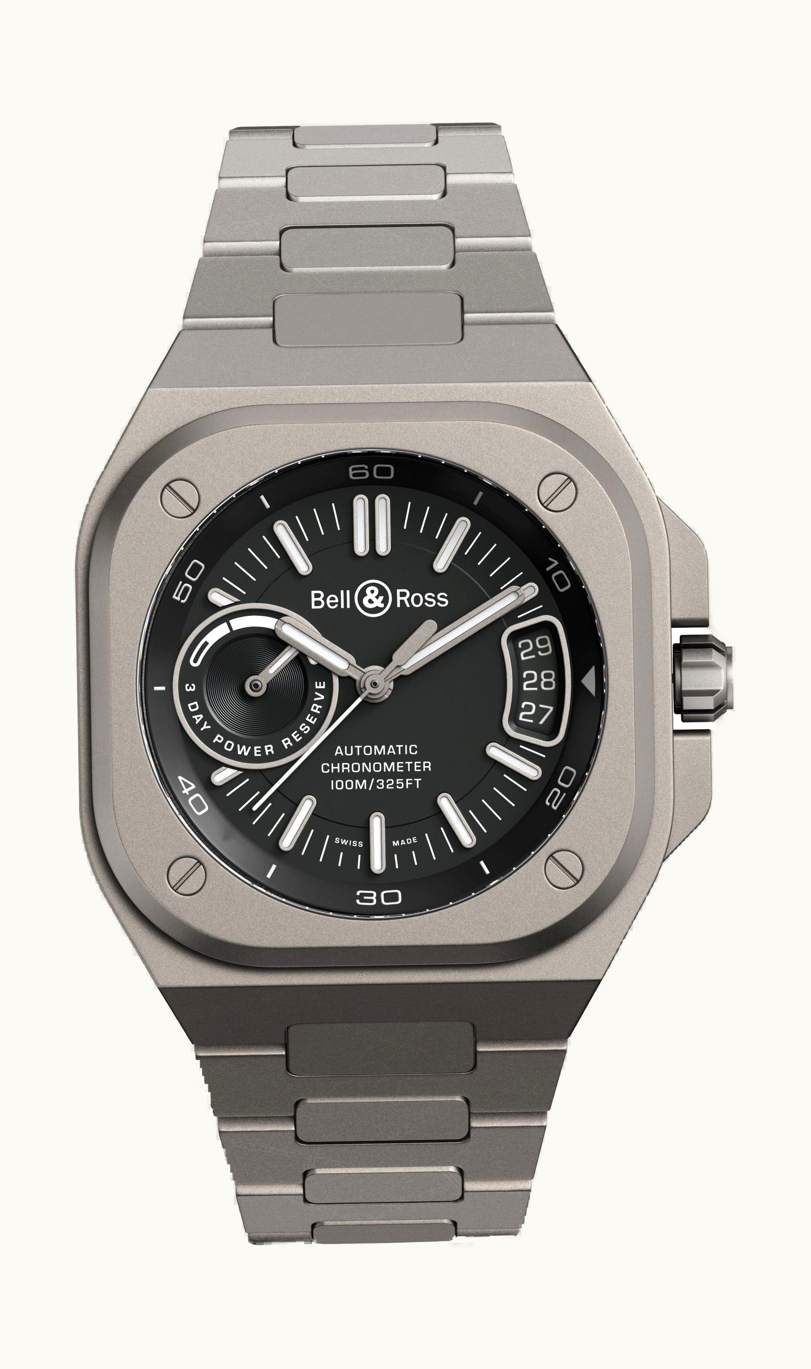 Bell & Ross BR-X5 Black Titanium 41 x 41mm - Titanium - Automatic Winding