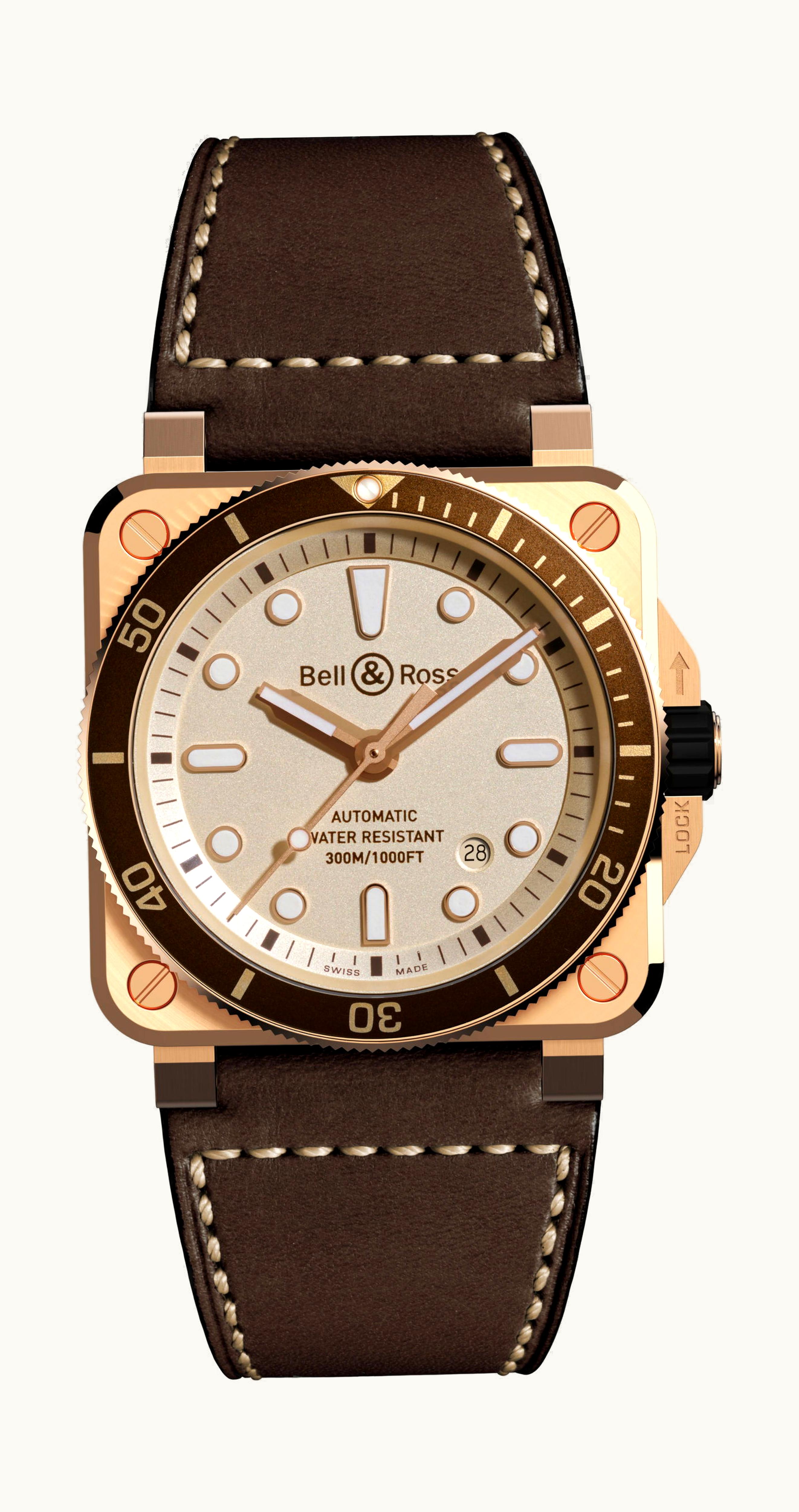 Bell & Ross BR 03-92 Diver White Bronze 42 x 42mm - Bronze - Automatic Winding