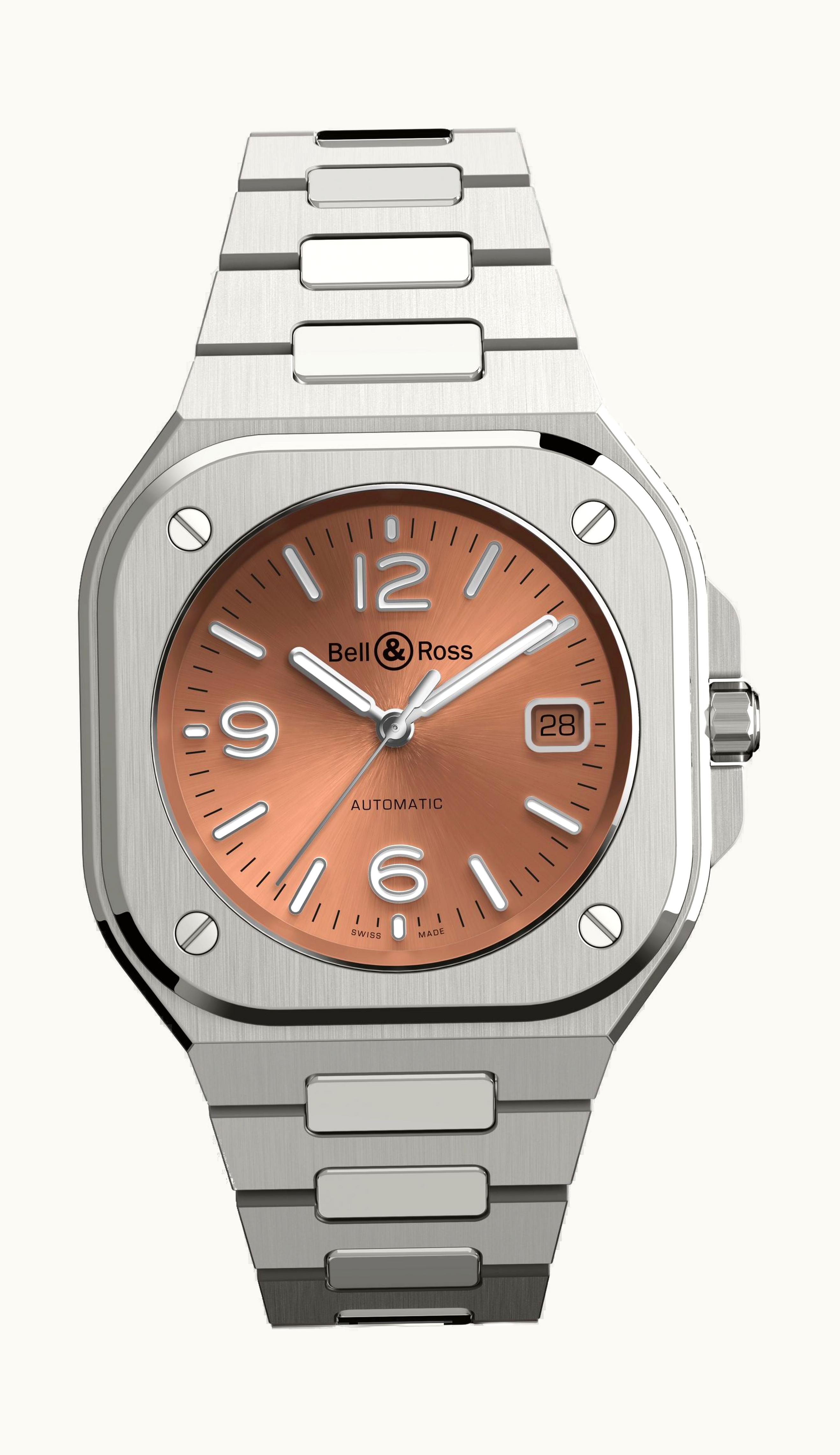 Bell & Ross BR 05 Copper Brown 40mm - Stainless Steel - Automatic Winding