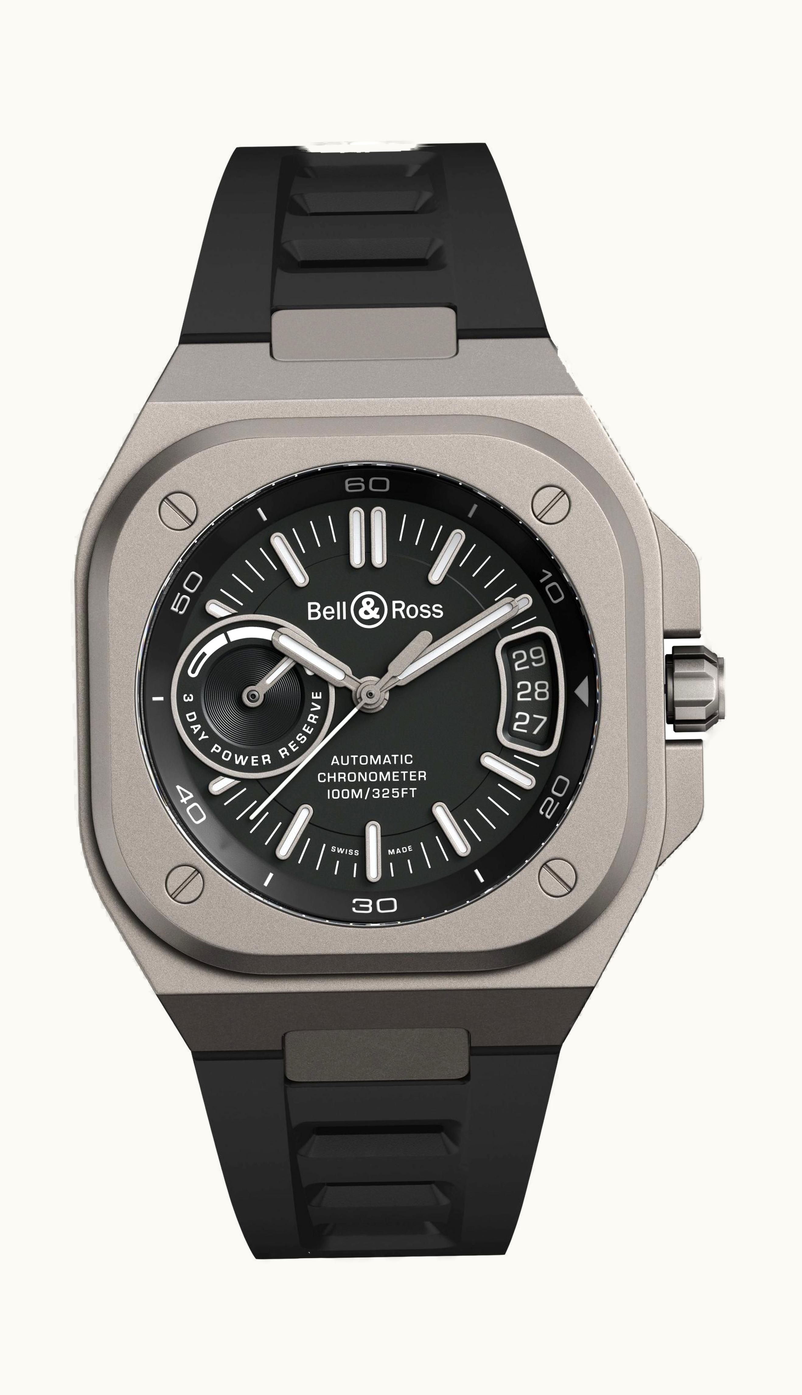Bell & Ross BR-X5 Black Titanium 41 x 41mm - Titanium - Automatic Winding