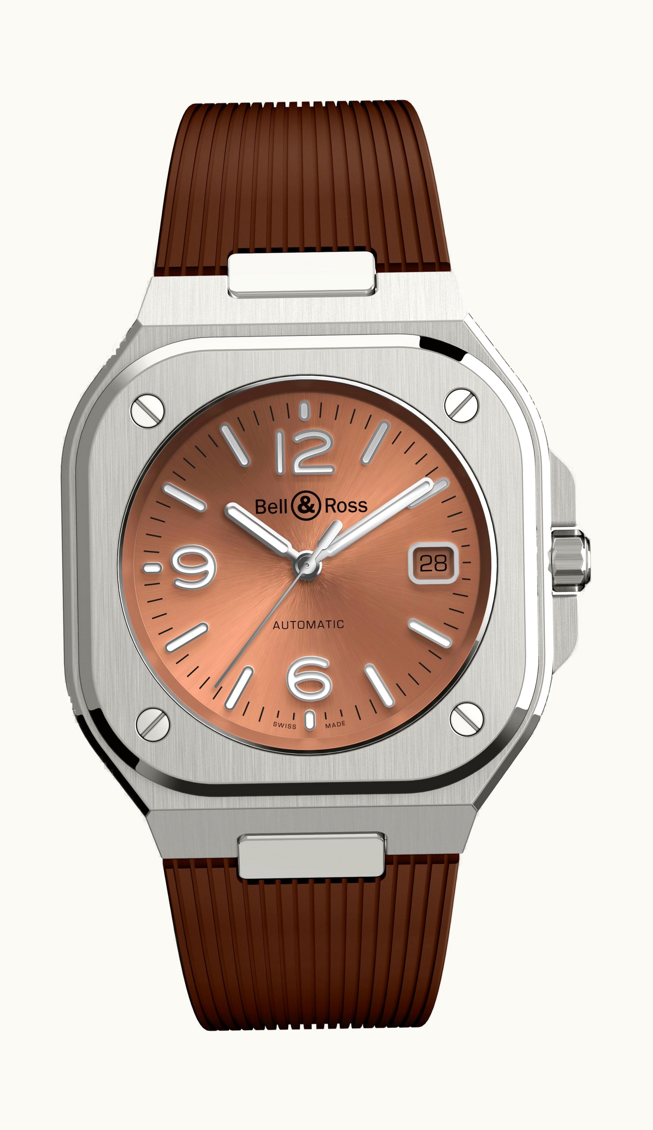 Bell & Ross BR 05 Copper Brown 40mm - Stainless Steel - Automatic Winding