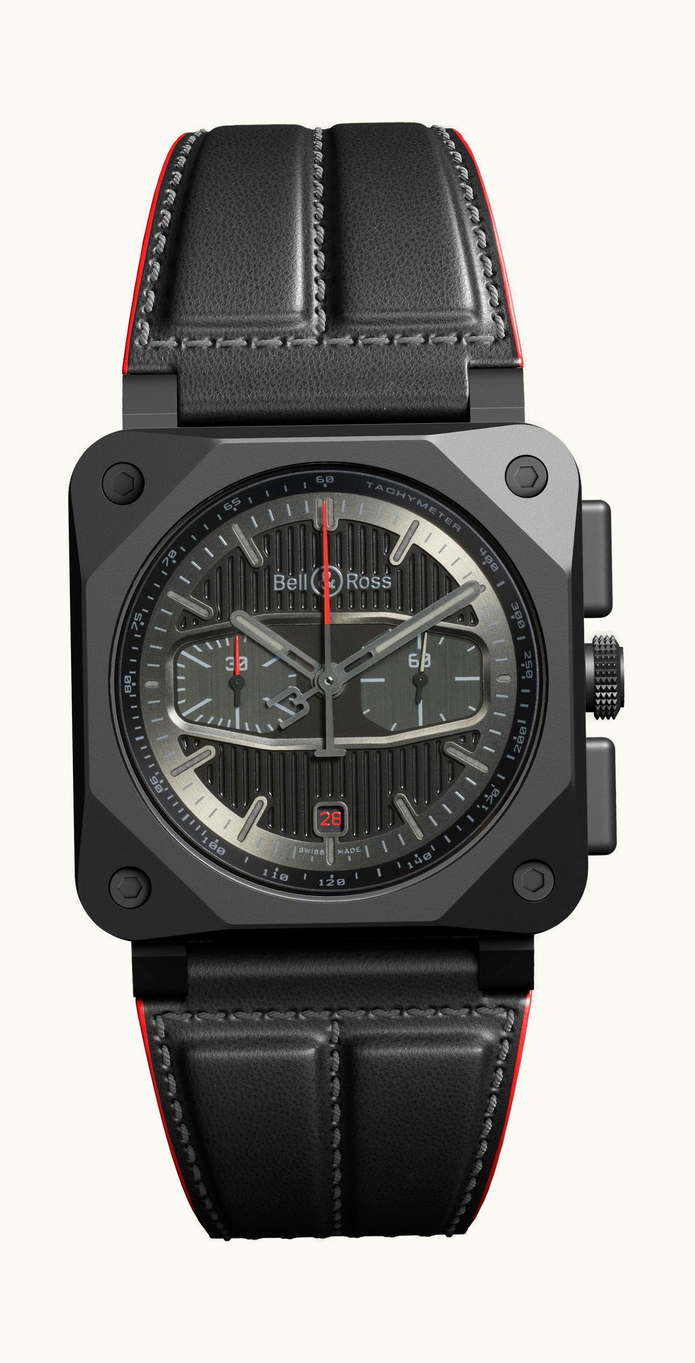 Bell & Ross BR 03-94 BLACKTRACK 42 x 42mm - Black Ceramic - Automatic Winding