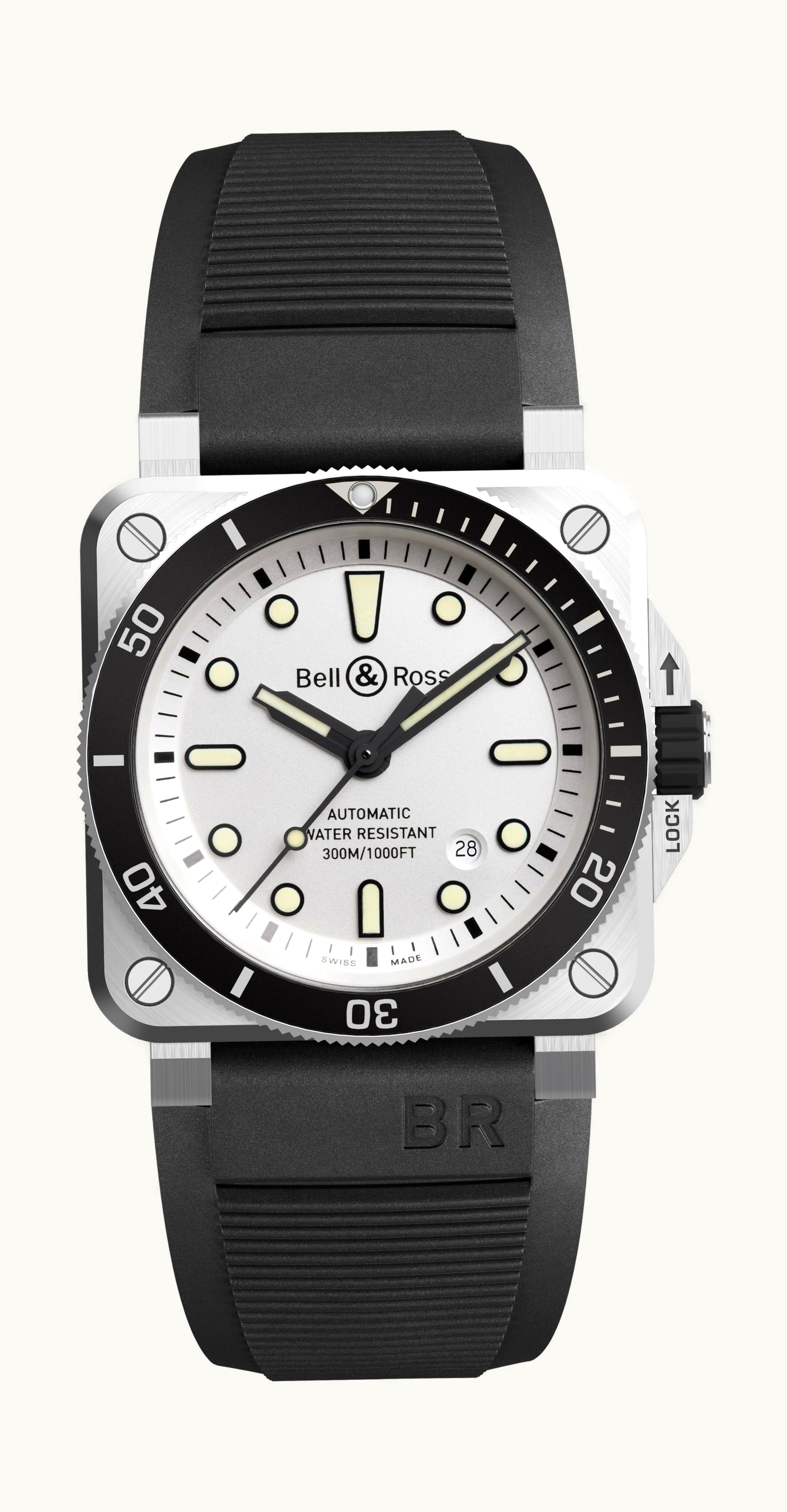 Bell & Ross BR 03-92 Diver White 42mm - Stainless Steel - Automatic Winding