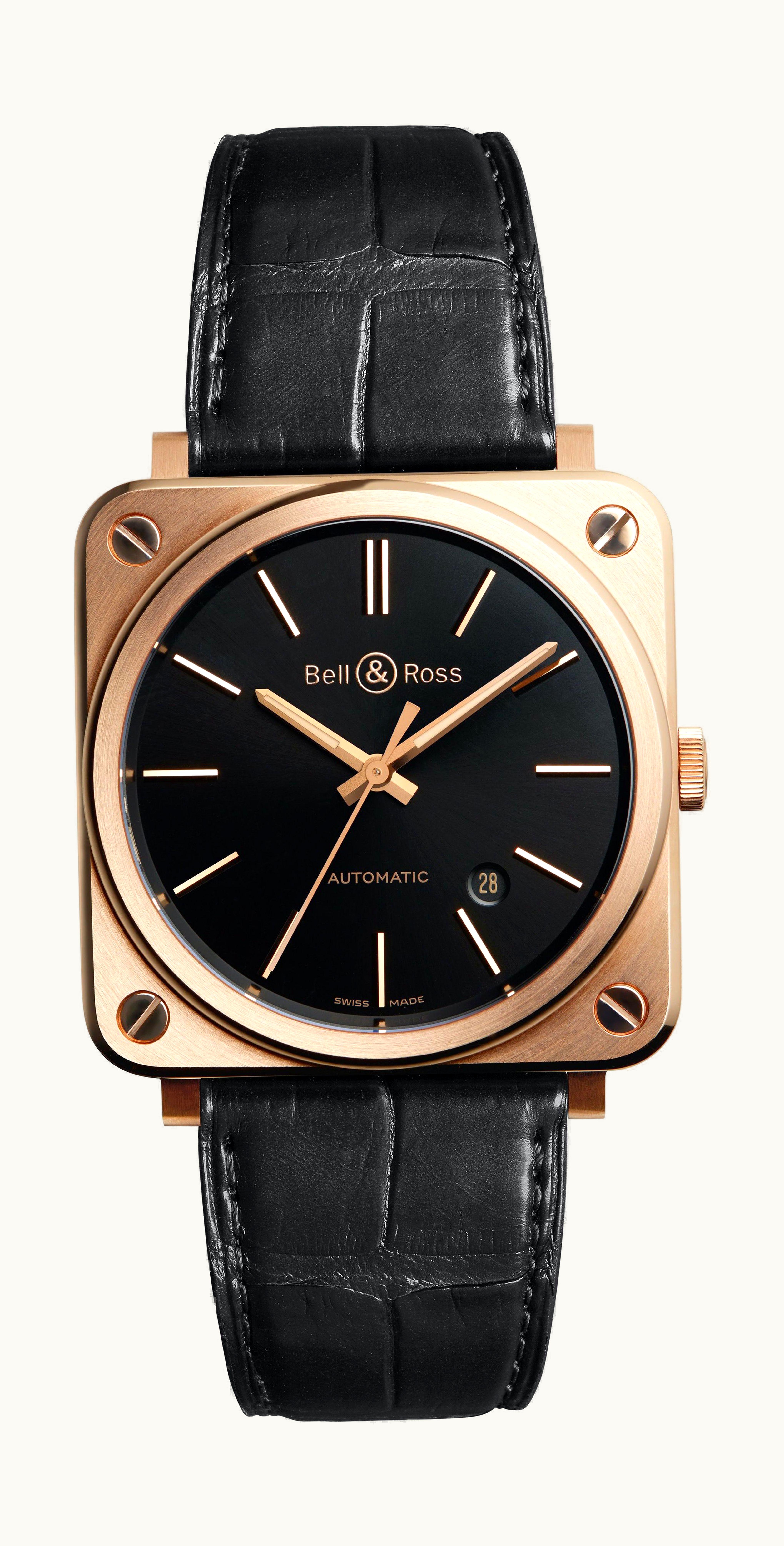 Bell & Ross BR S-92 ROSE GOLD 39mm - Rose Gold - Automatic Winding