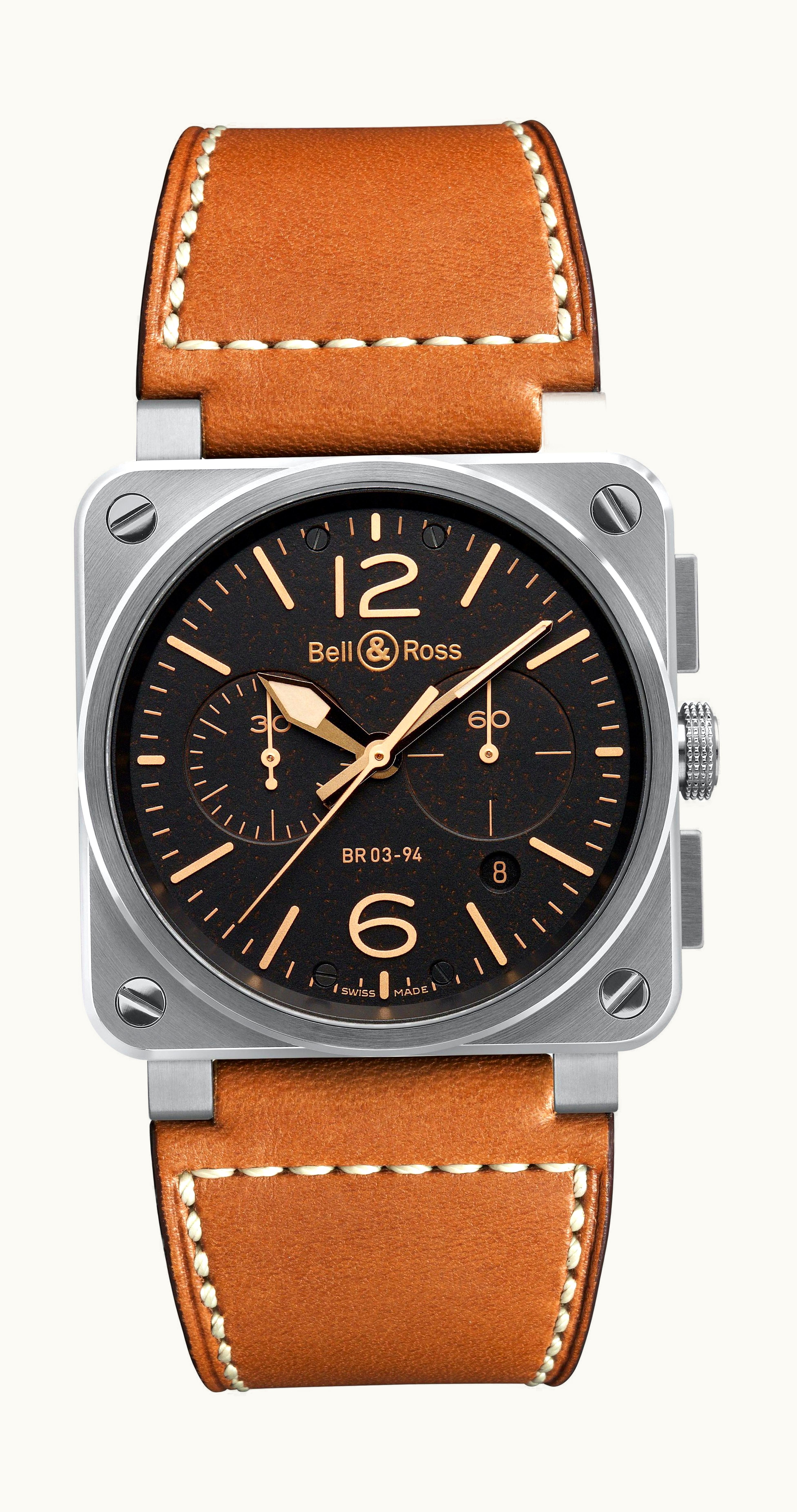 Bell & Ross BR 03-94 GOLDEN HERITAGE 47mm - Stainless Steel - Automatic Winding