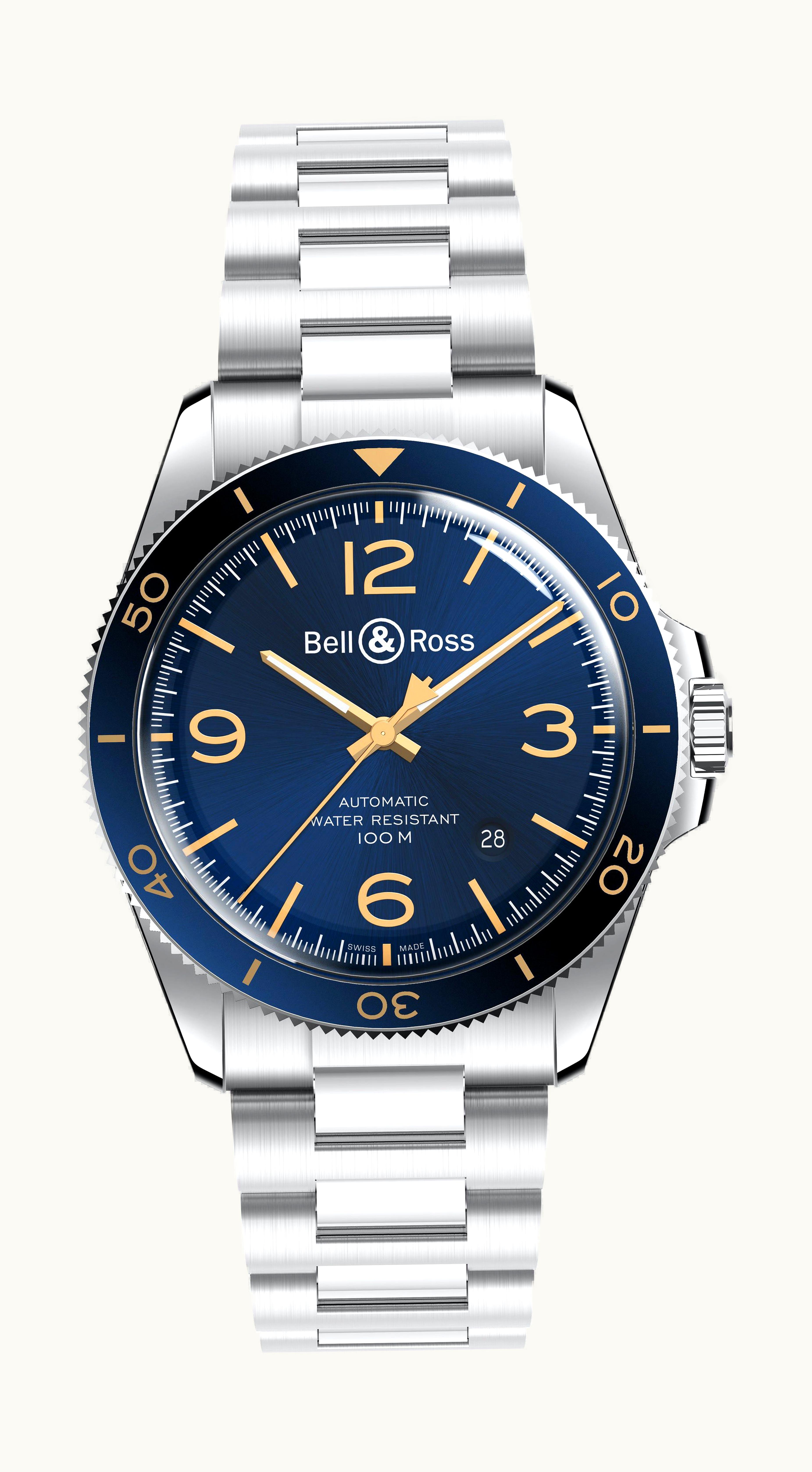 Bell & Ross BR V2-92 Aeronavale 41mm - Stainless Steel - Automatic Winding