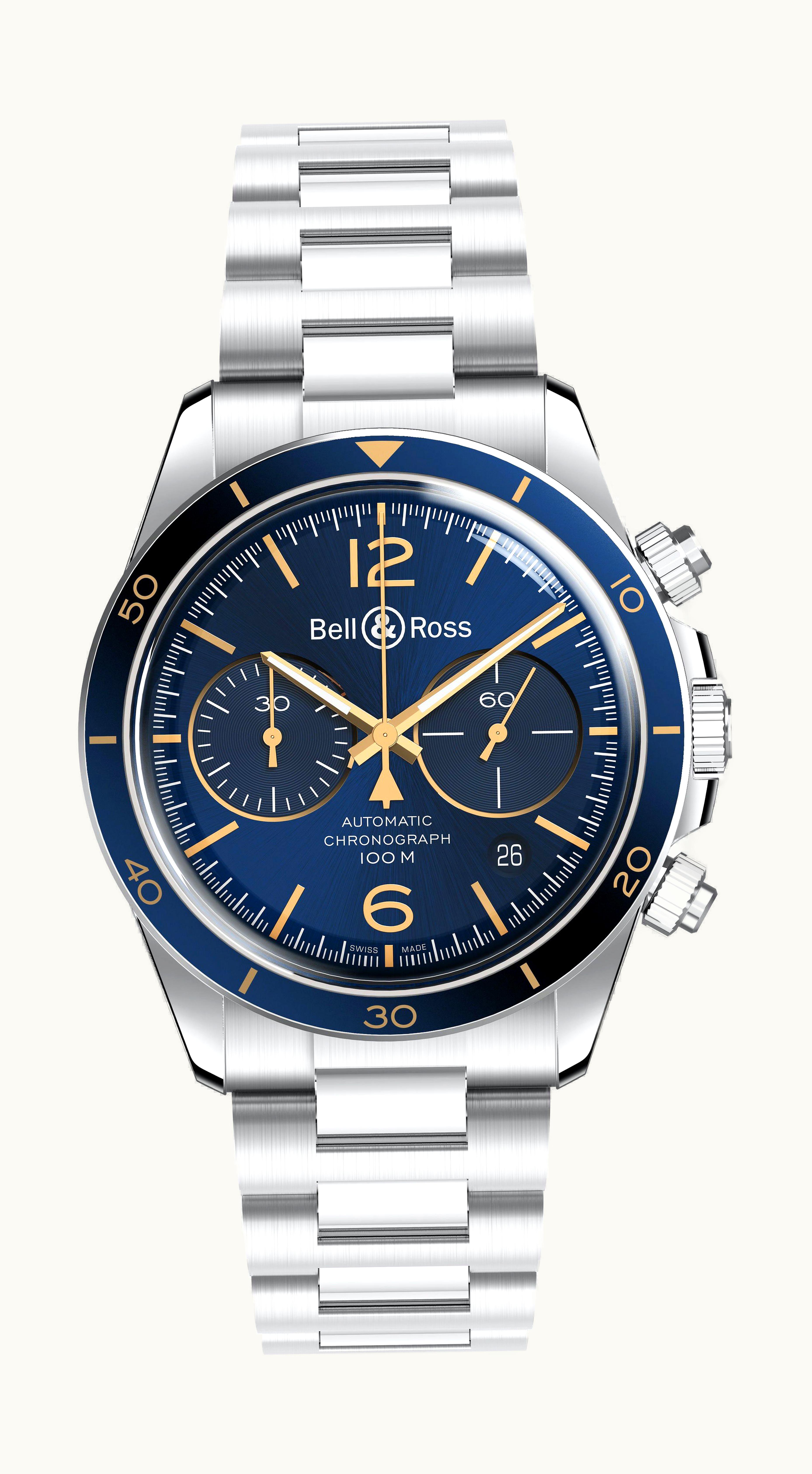 Bell & Ross BR V2-94 Aeronavale 41mm - Stainless Steel - Automatic Winding